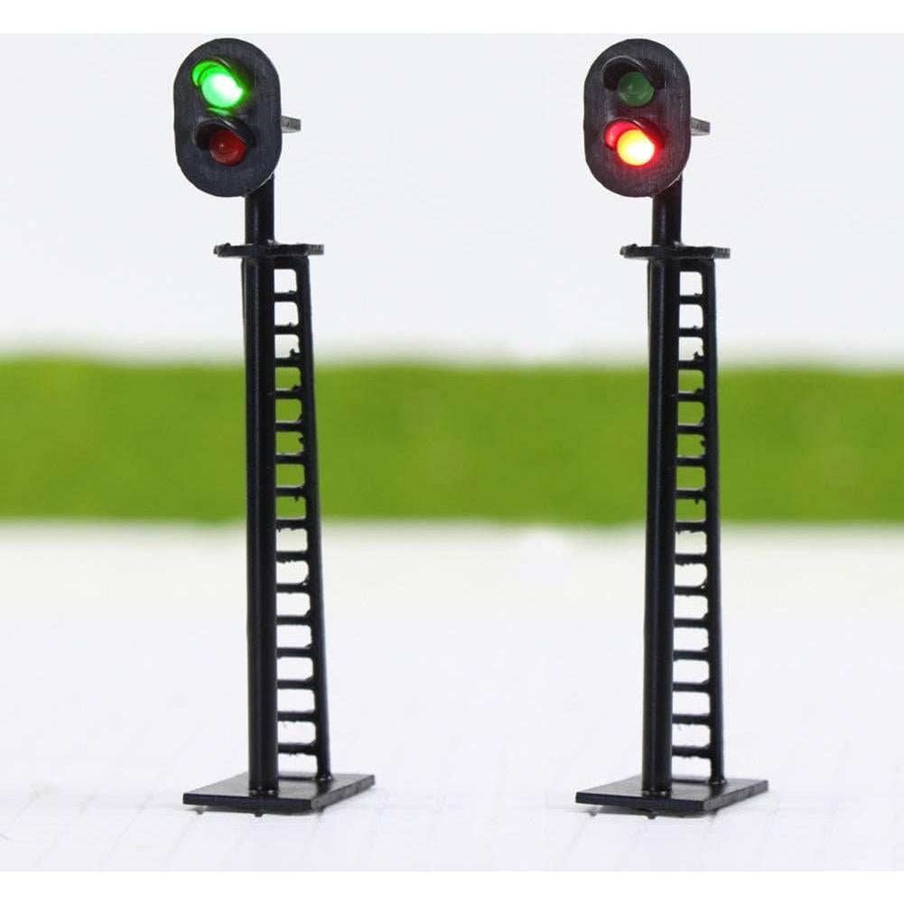 Señal de Bloque de Ferrocarril Evemodel 5pcs LED 6.4cm