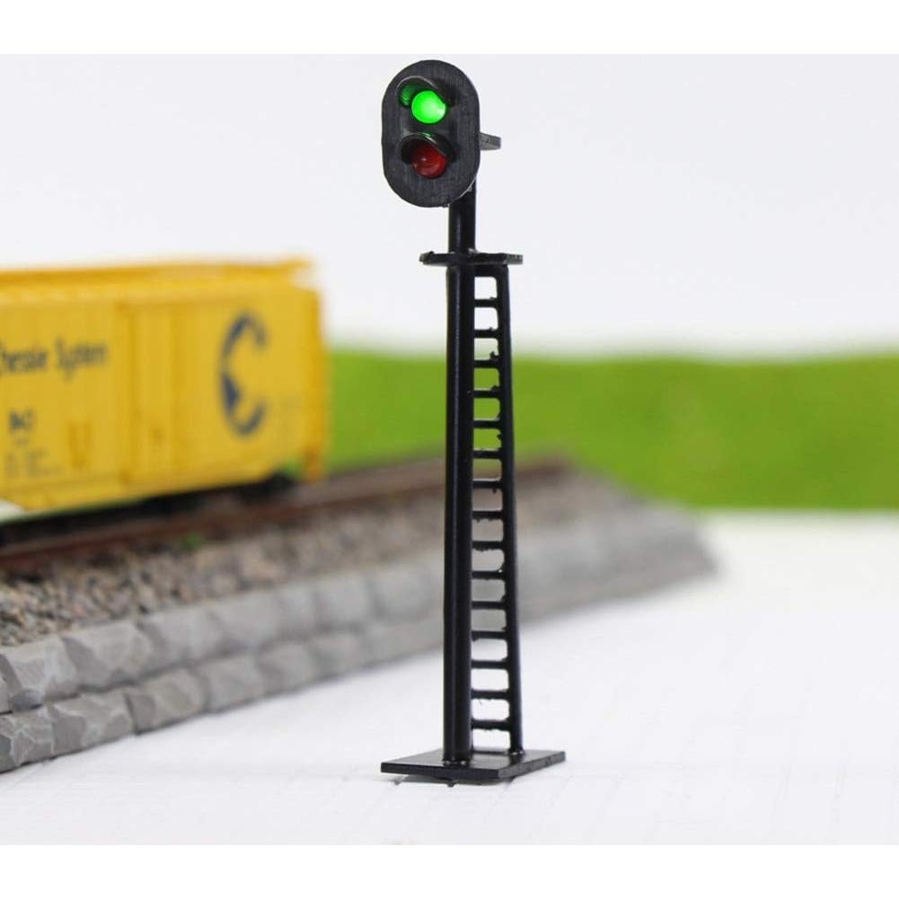 Señal de Bloque de Ferrocarril Evemodel 5pcs LED 6.4cm