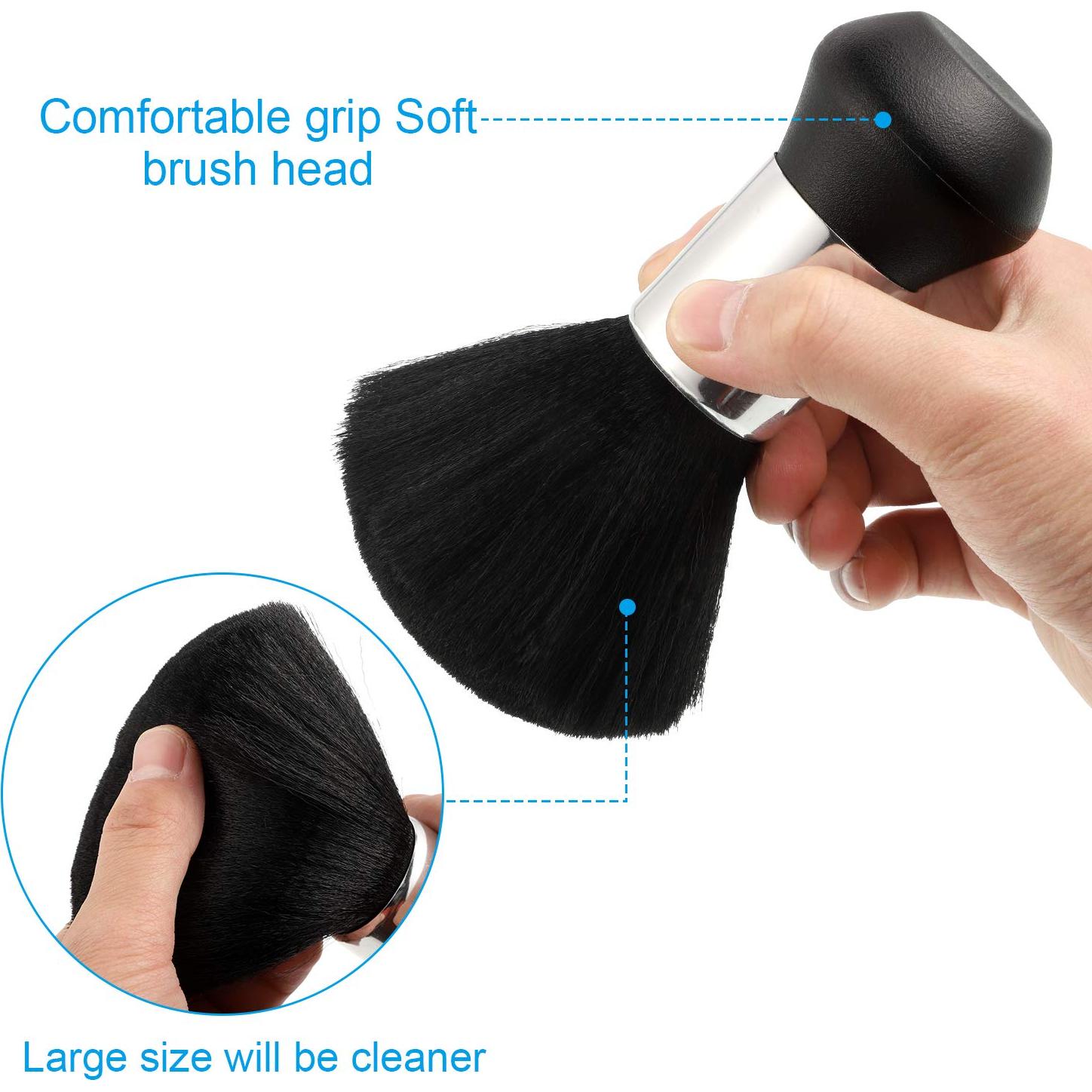 Juego de 6 Capas de Barbero SATINIOR con Cepillo y Peines