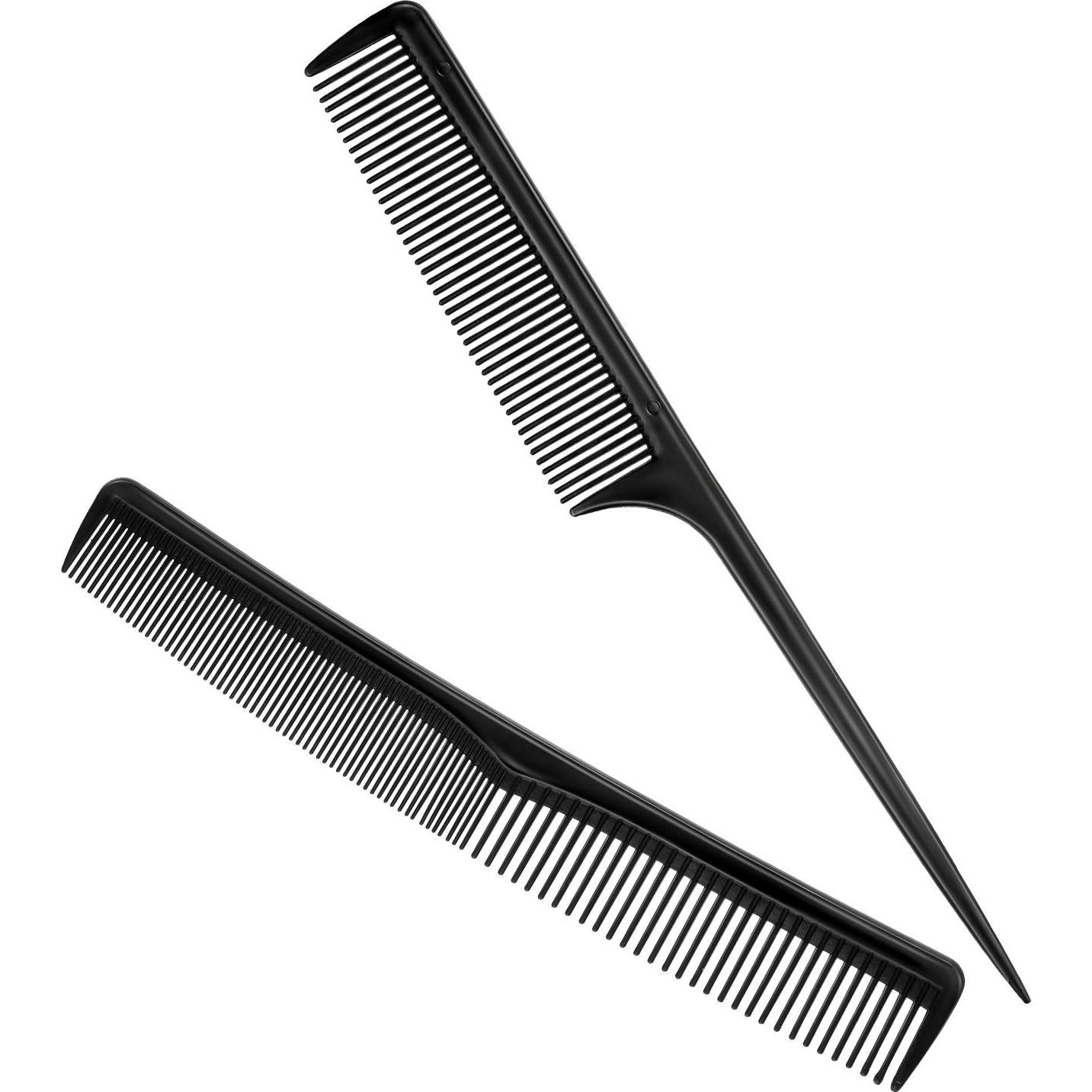 Juego de 6 Capas de Barbero SATINIOR con Cepillo y Peines