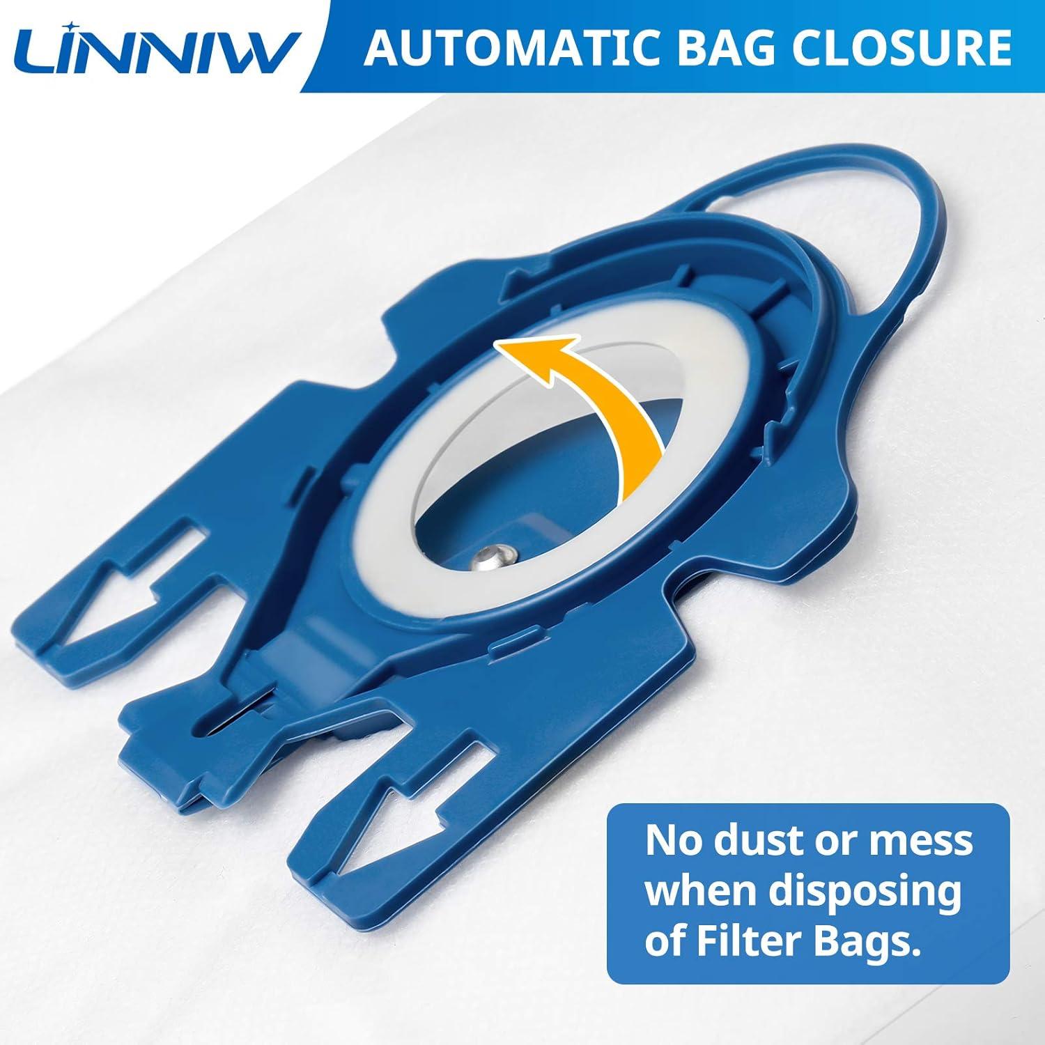 Paquete de 20 bolsas de vacío Airclean GN 3D LINNIW Miele