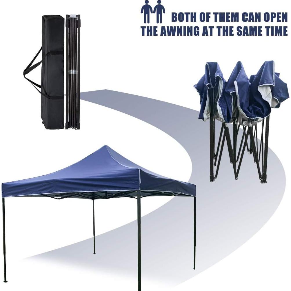 Carpa Pop Up 10x10 FDW Azul Plegable Impermeable para Fiesta