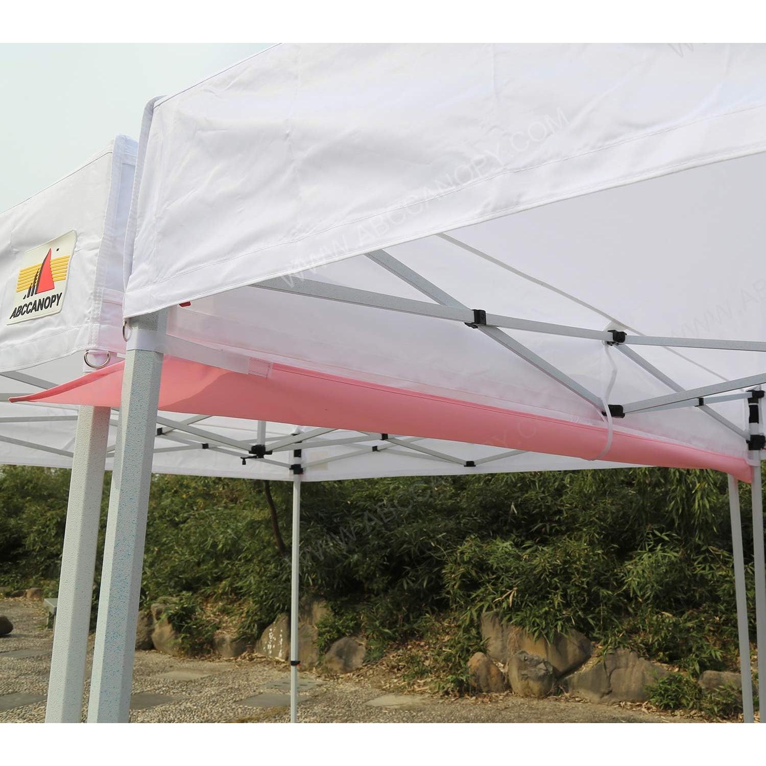 Canalón de Lluvia ABCCANOPY 10FT para Carpa Plegable Rosa