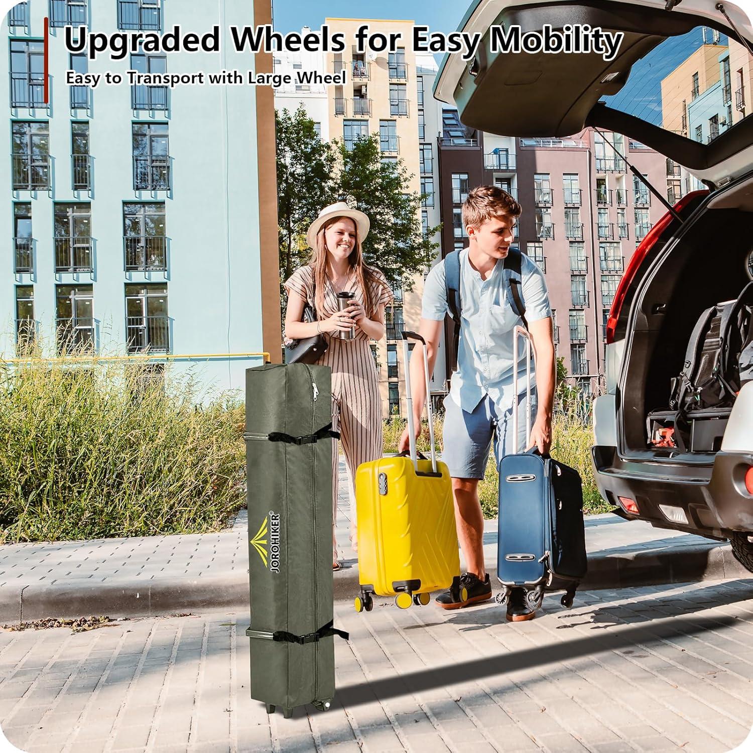 Bolsa de Transporte con Ruedas Jorohiker para Carpa 10x10