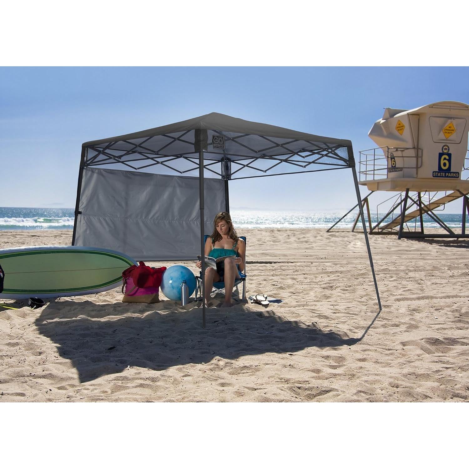 Toldo Plegable Quik Shade Go Hybrid 3.34 m 7x7 Pies Carbono