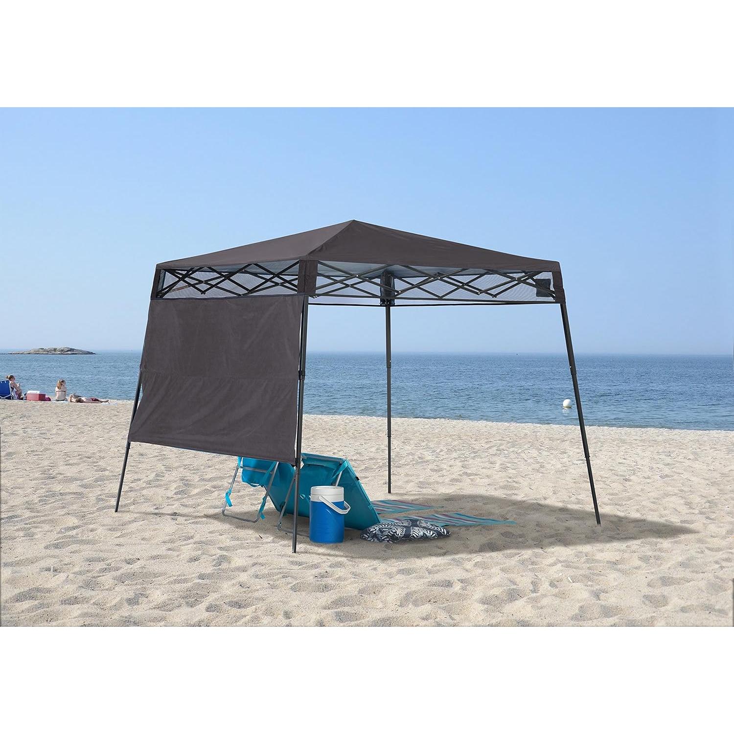 Toldo Plegable Quik Shade Go Hybrid 3.34 m 7x7 Pies Carbono