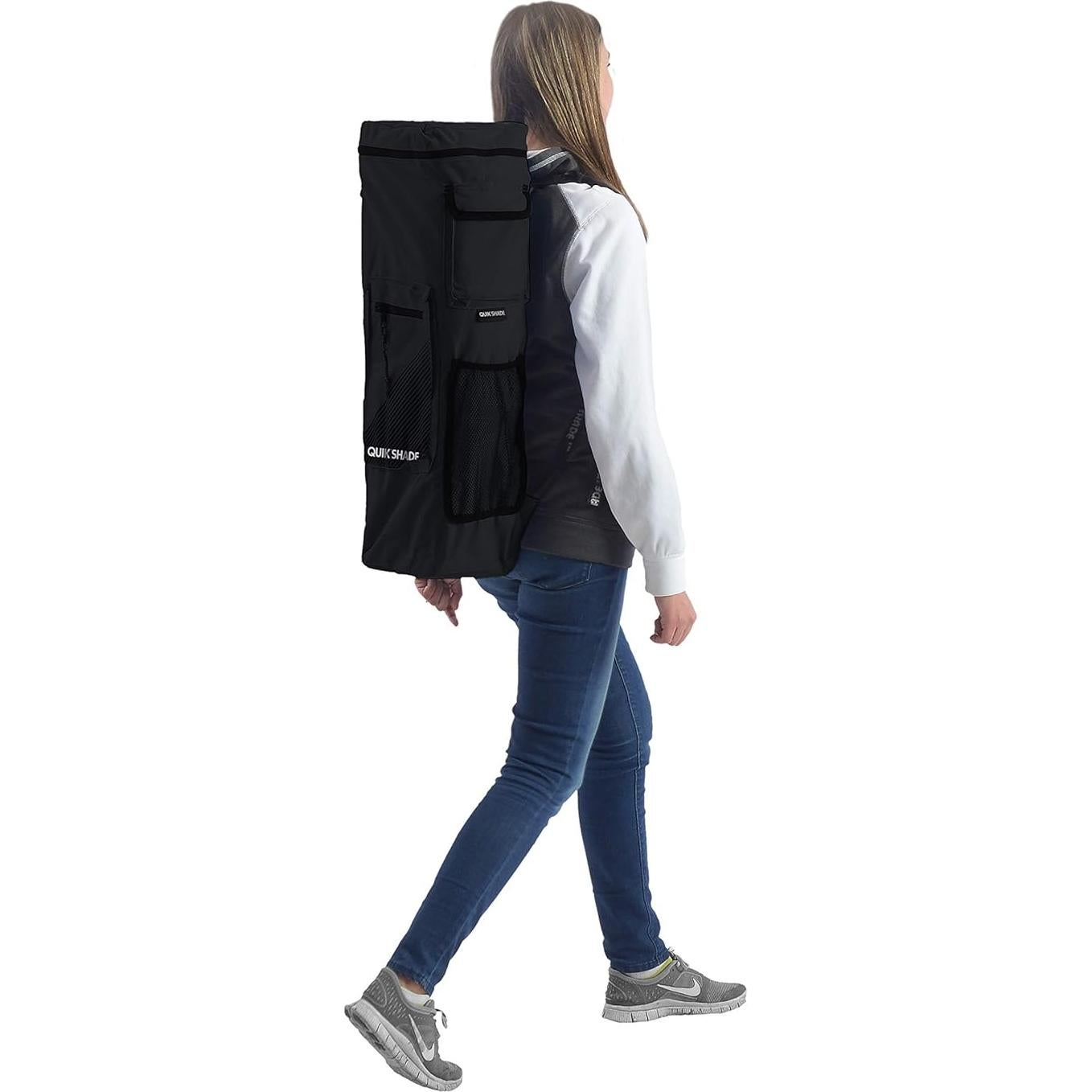 Toldo Plegable Quik Shade Go Hybrid 3.34 m 7x7 Pies Carbono