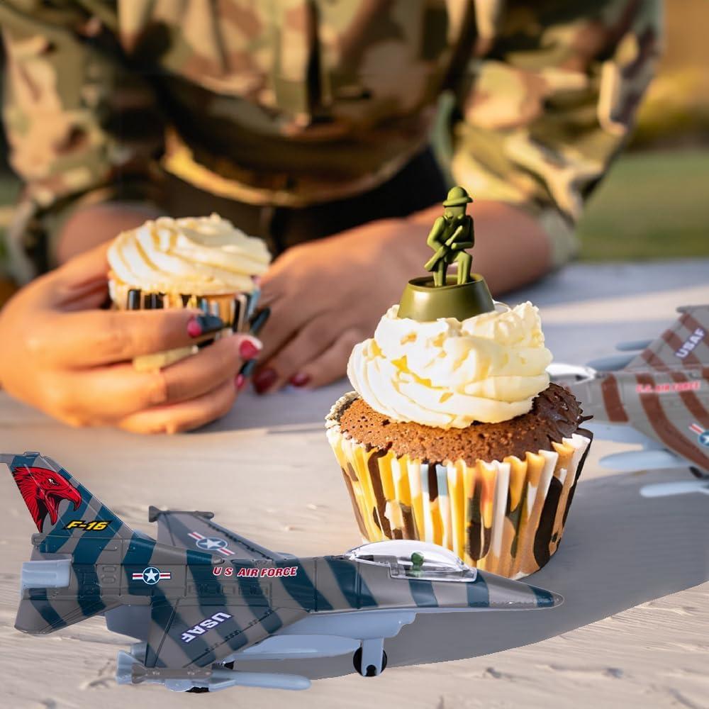 Set de 2 Aviones de Combate de Metal ArtCreativity 15.24 cm