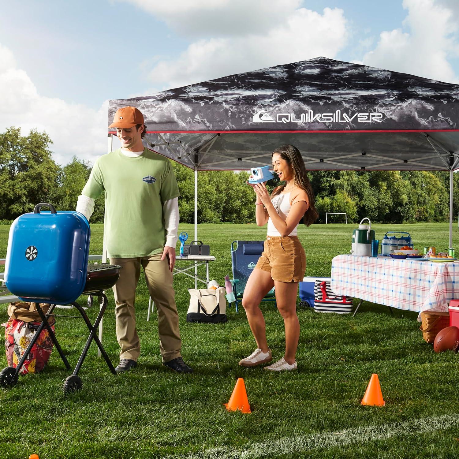 Carpa Plegable Quiksilver 3.05x3.05m UPF 50+ Resistente al Agua