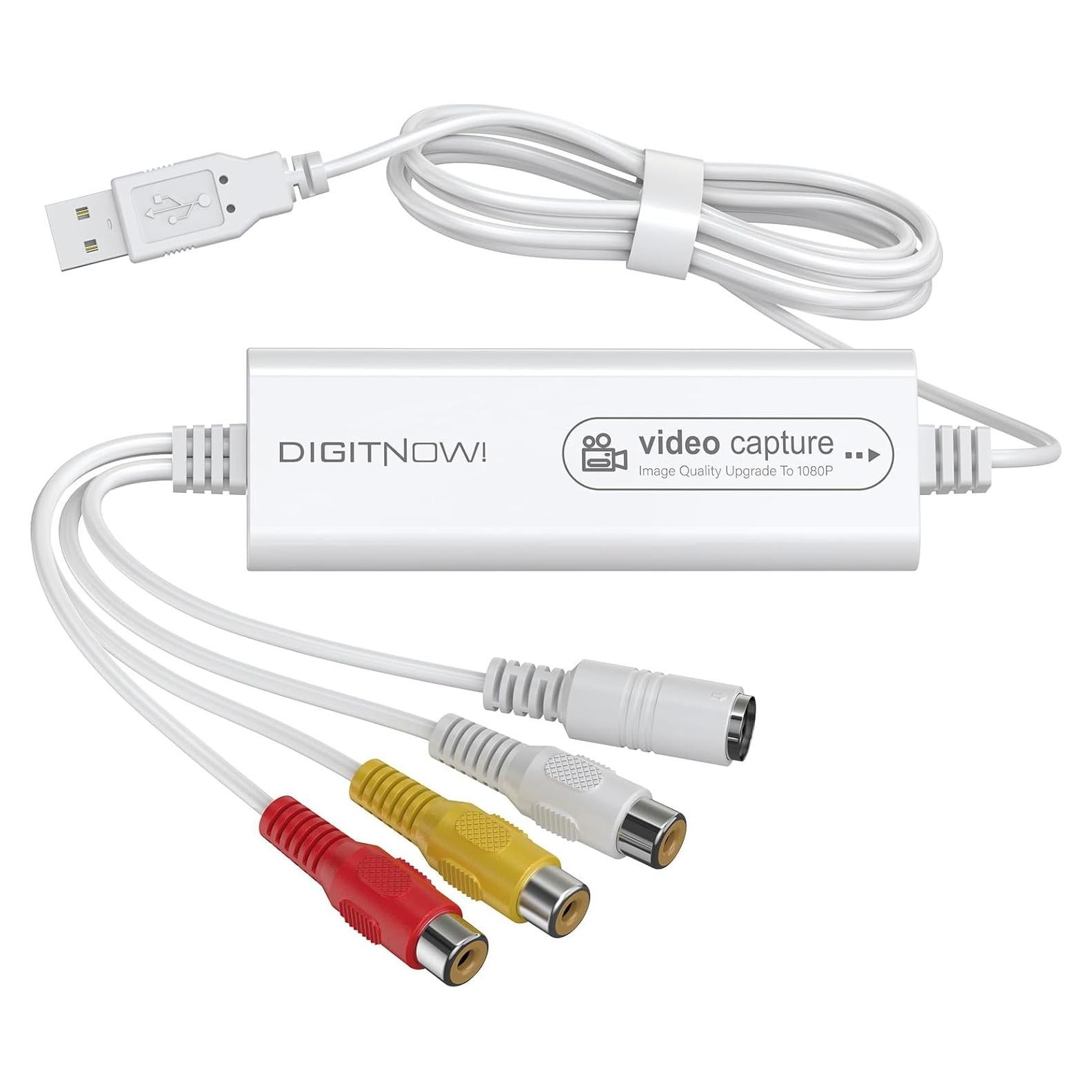 Convertidor de VHS a Digital VIXLW - Captura Video 1080P