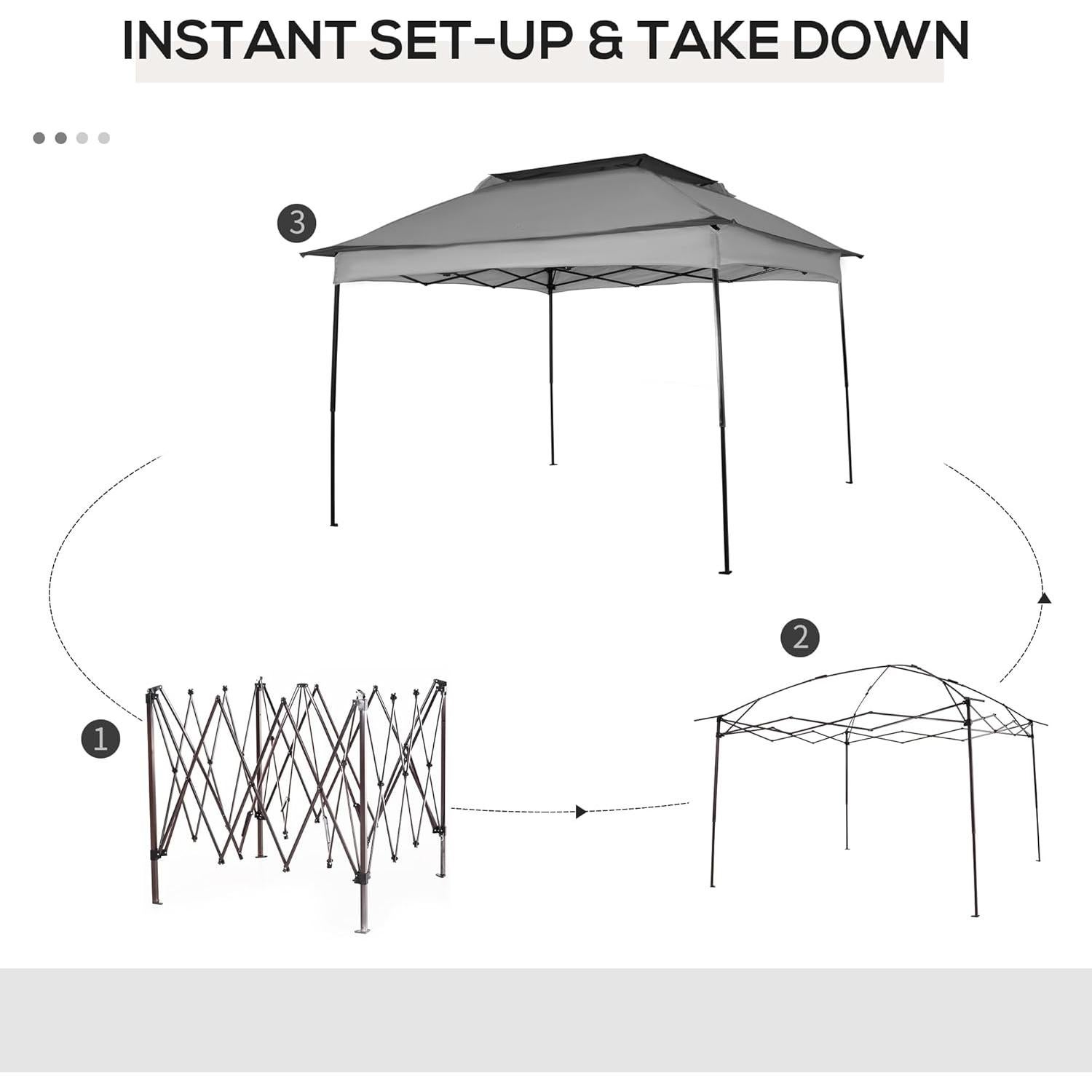 Carpa Plegable Havemies 3x3m con Paredes de Malla y Bolsa