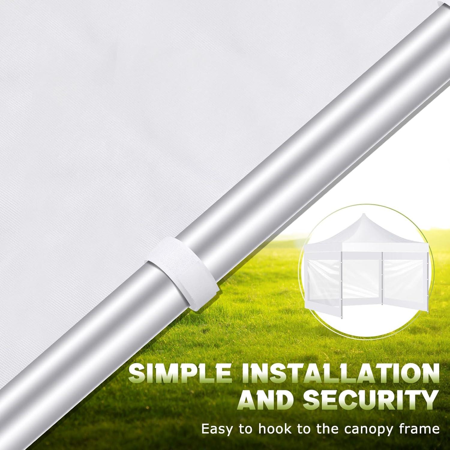 Paredes Laterales Transparentes SmoothNovelty 3 Pcs 2.18x3.05m