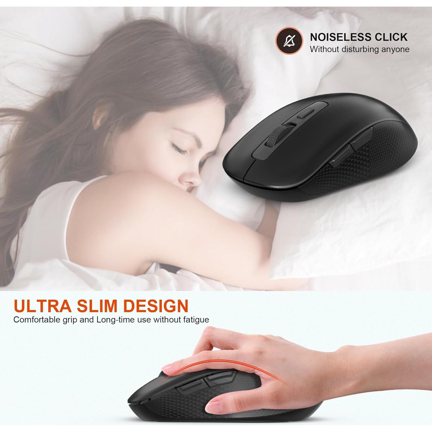 Combo Teclado Numérico y Ratón Inalámbrico Rytaki Pro 19 Teclas