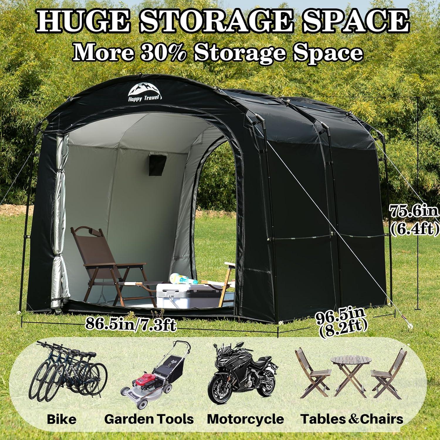 Tienda de Almacenamiento para Bicicletas Happy Travel 2.5x2.2m