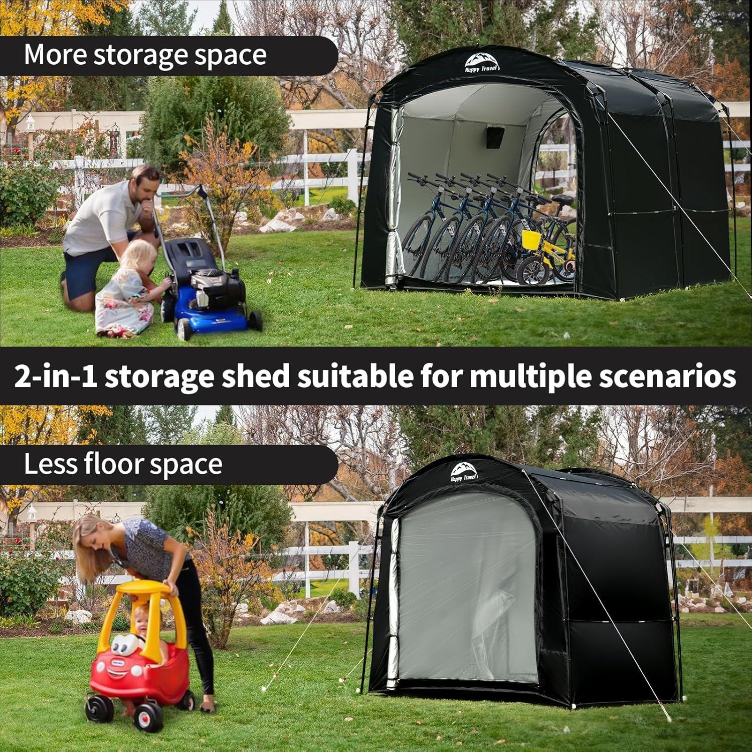 Tienda de Almacenamiento para Bicicletas Happy Travel 2.5x2.2m