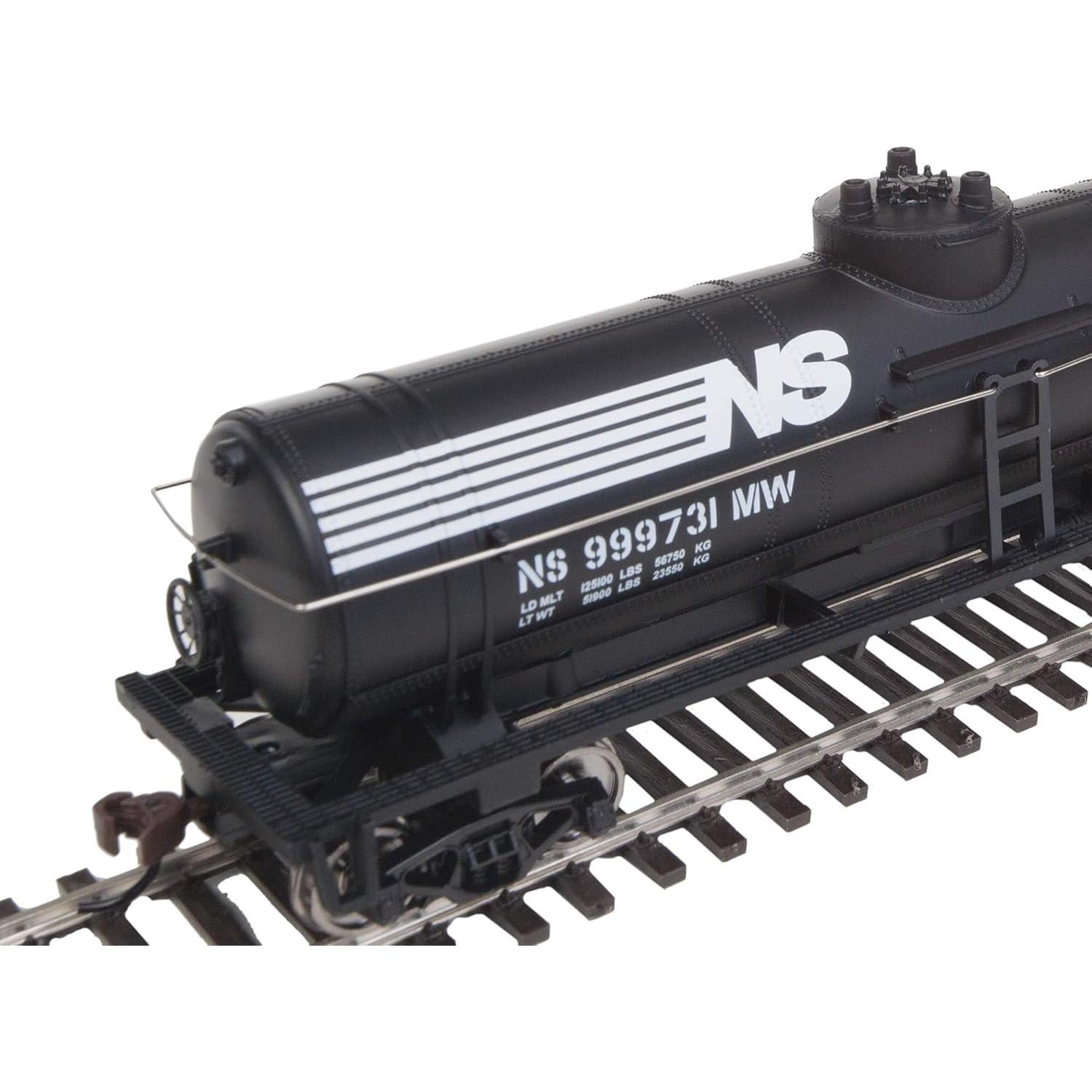 Carro Tanque HO Walthers Norfolk Southern 86g Detalles Realistas