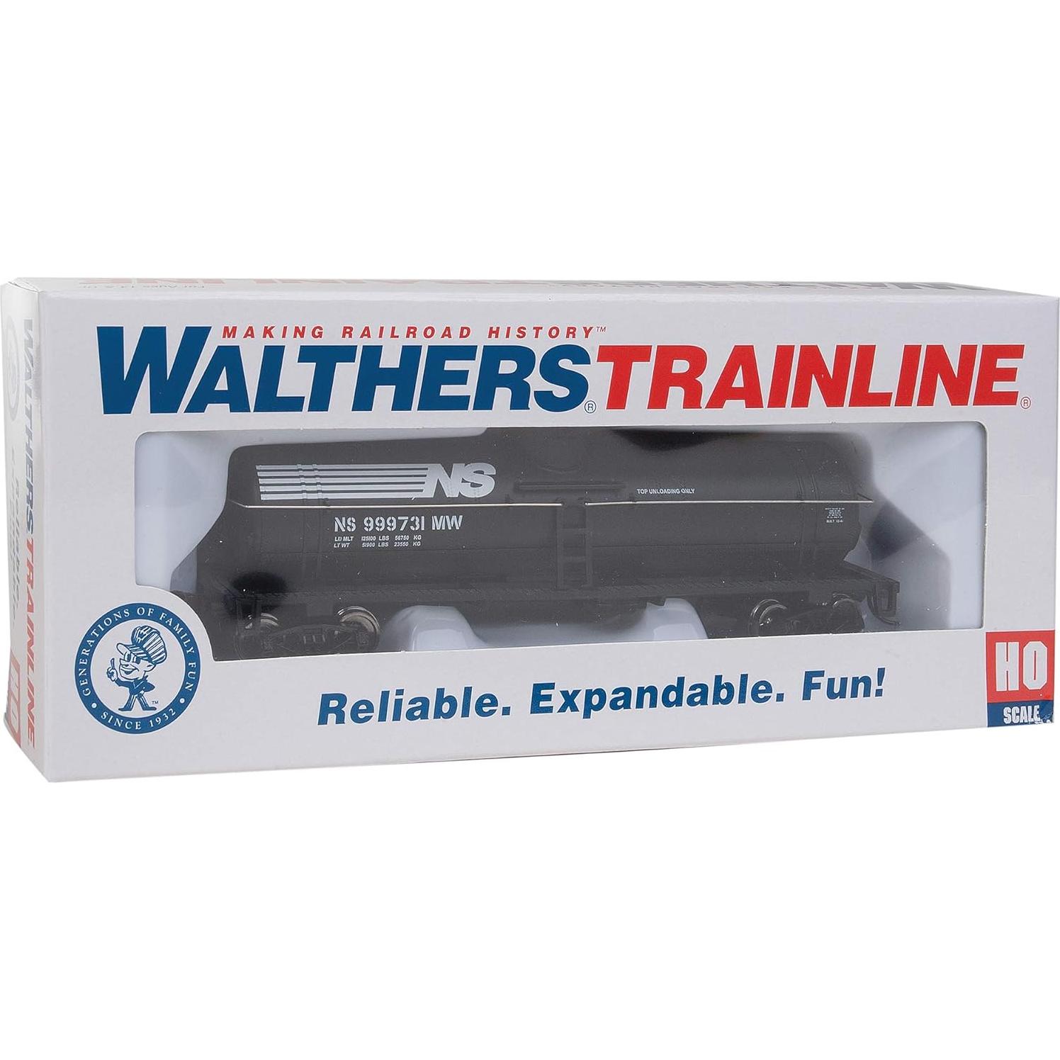 Carro Tanque HO Walthers Norfolk Southern 86g Detalles Realistas