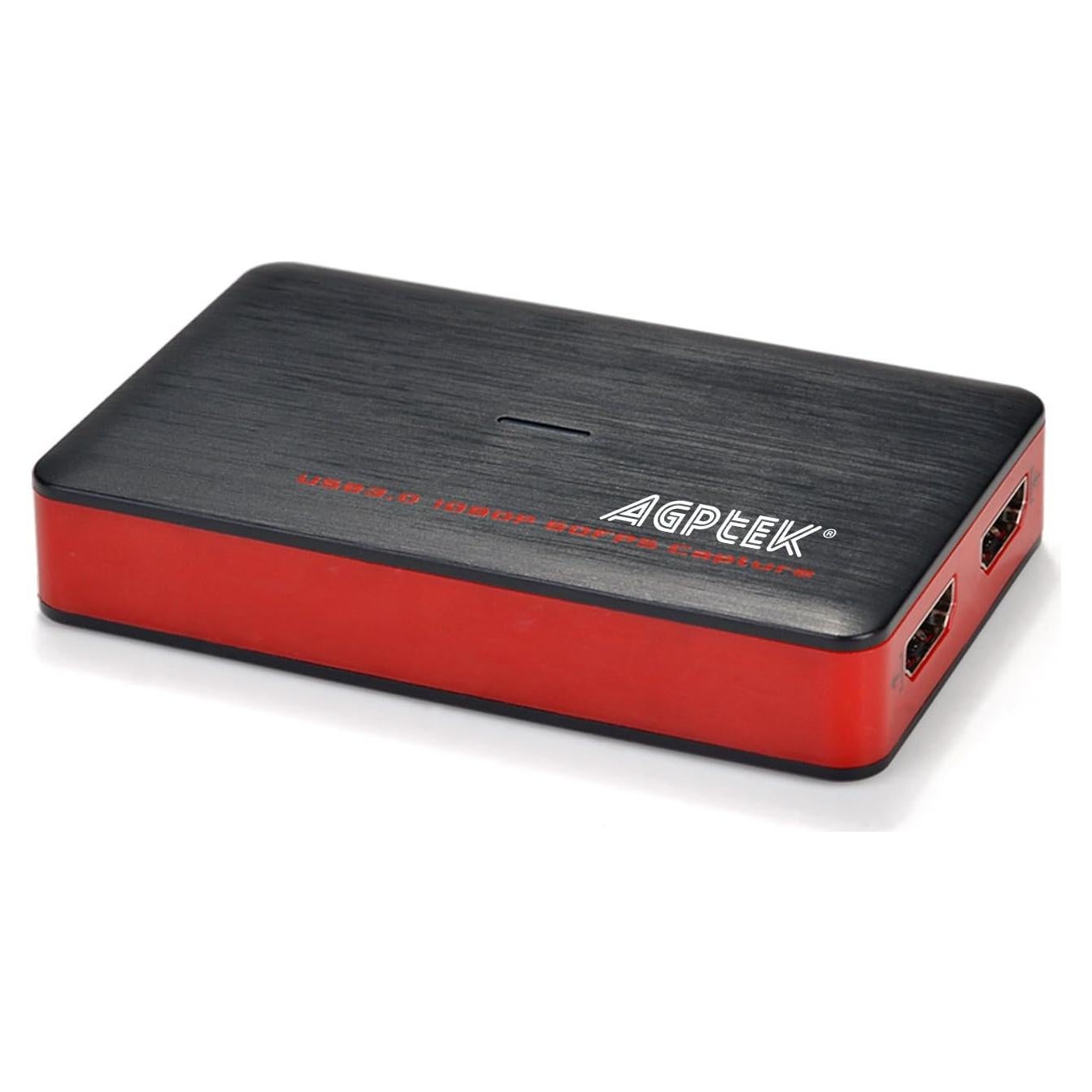 Tarjeta de Captura HDMI AGPTEK 4K 30FPS Streaming en Vivo