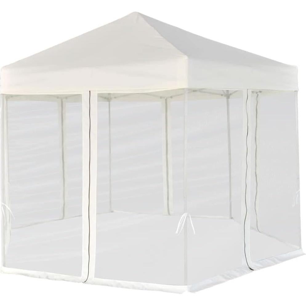 Carpa Plegable ZQQLVOO 3.6m x 3.1m Resistente al Agua