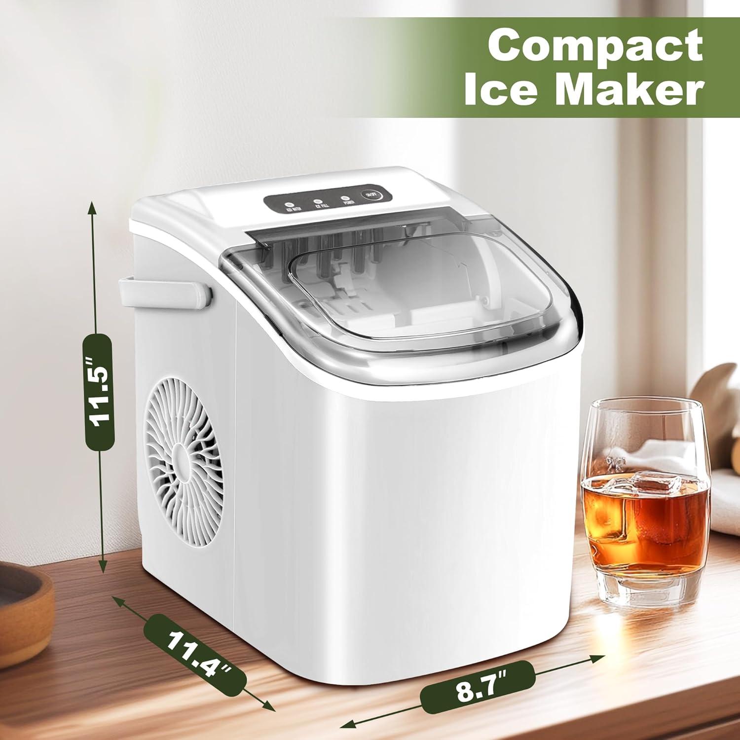 Máquina de Hielo NicBex Dorothy 11,79 kg/24H, 9 Cubos