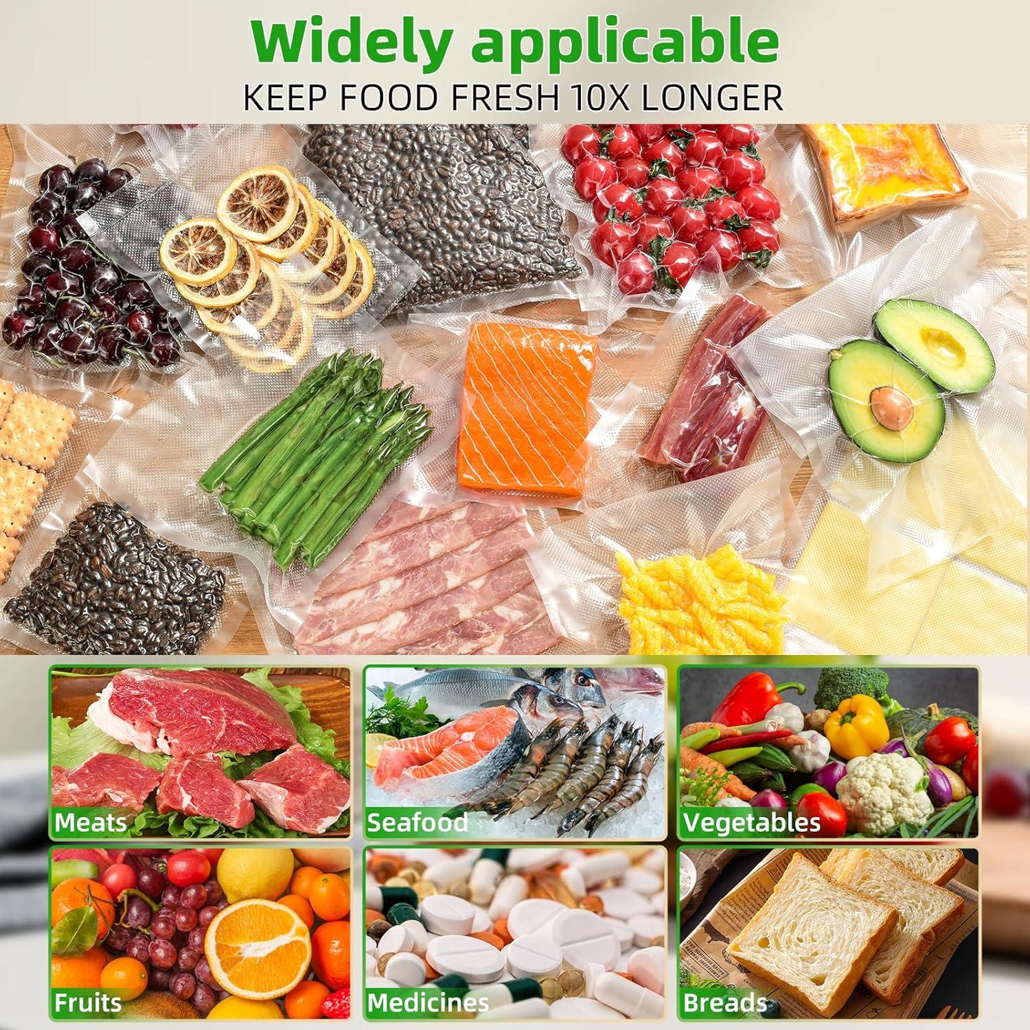 Bolsas de Sellado al Vacío Conilly 100 Unidades 15x25 cm