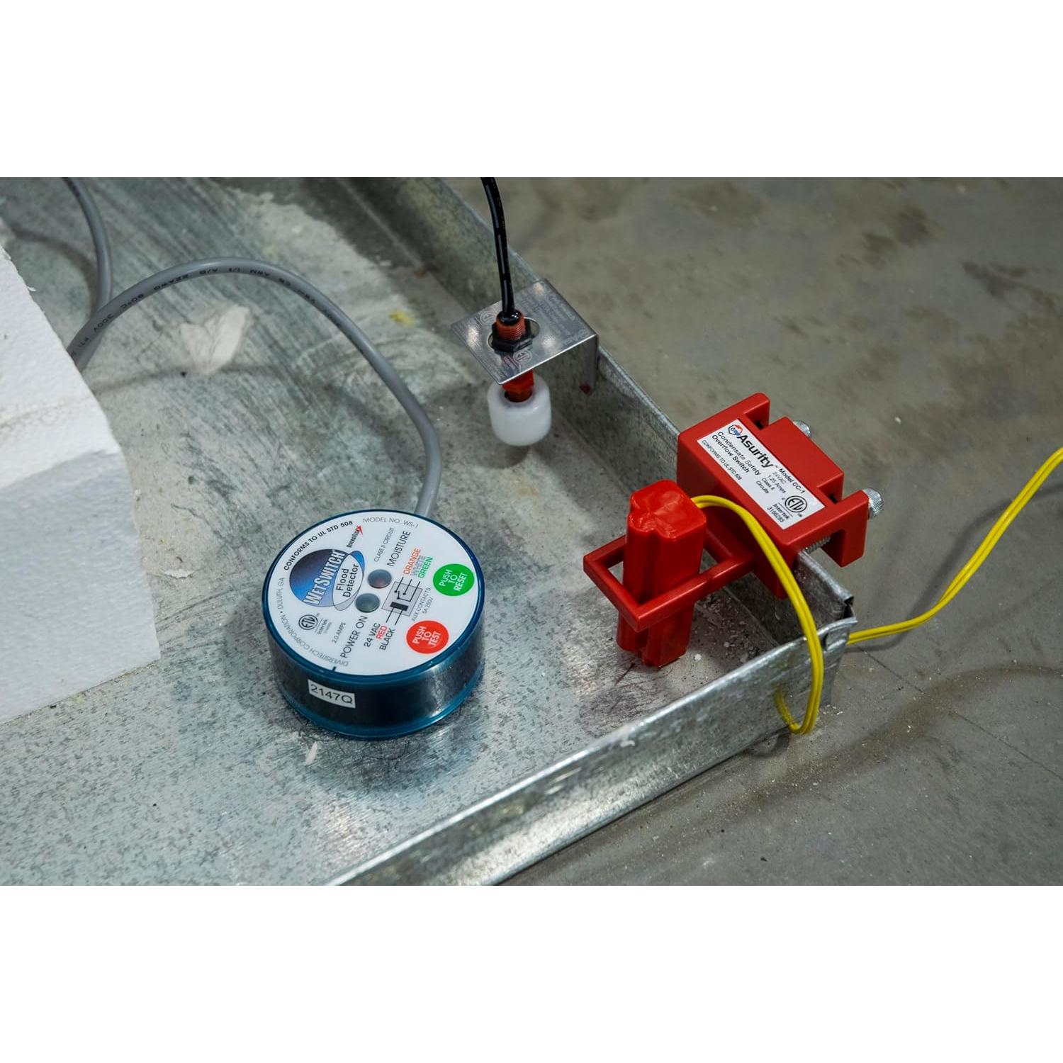 Detector de Inundación Diversitech Wet Switch WS-1 19x10x4cm