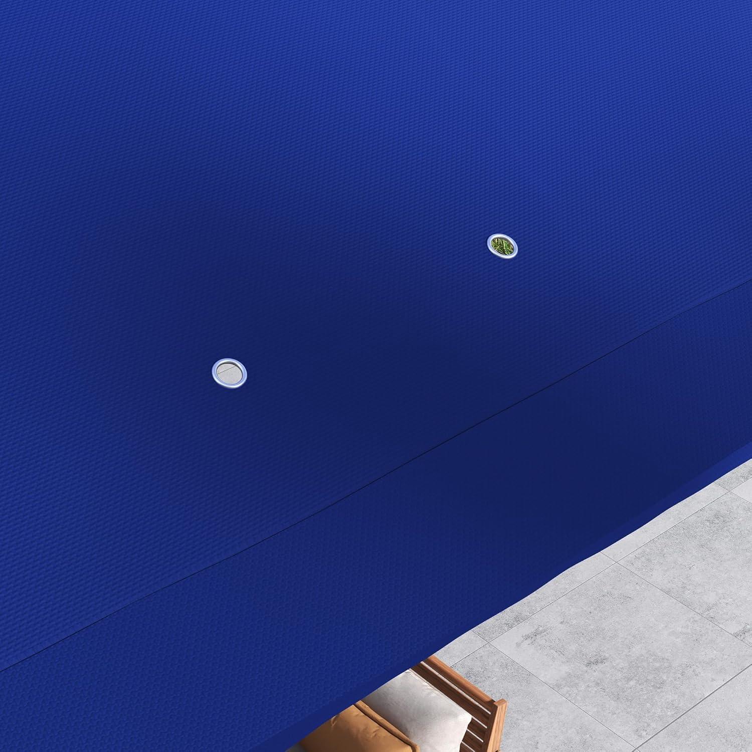 Carpa Plegable 3.05x3.05m SeeTruth para Patio Exterior Azul