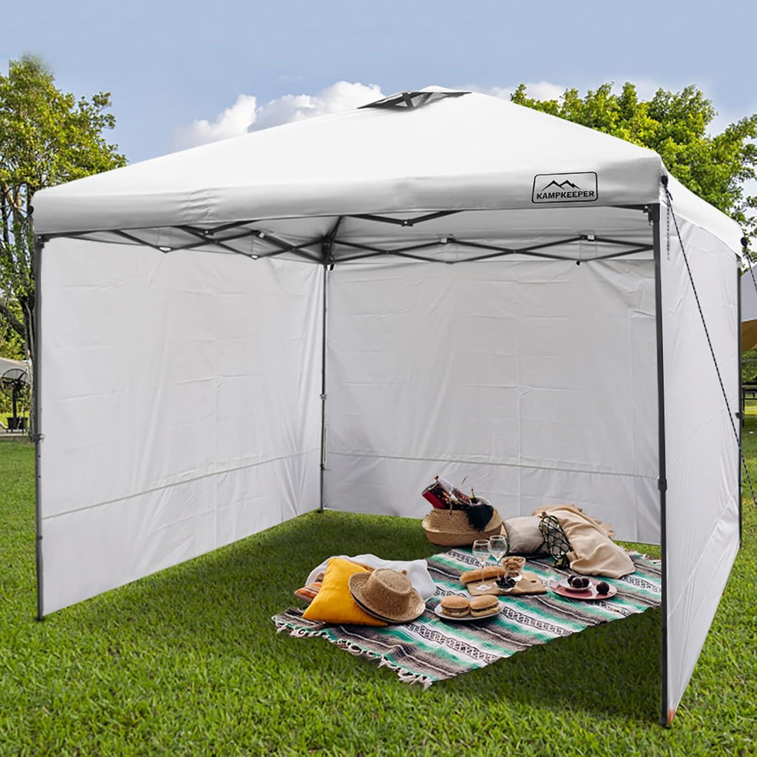 Paredes Laterales de Carpa KAMPKEEPER 10x10, 3 Piezas, UPF50+