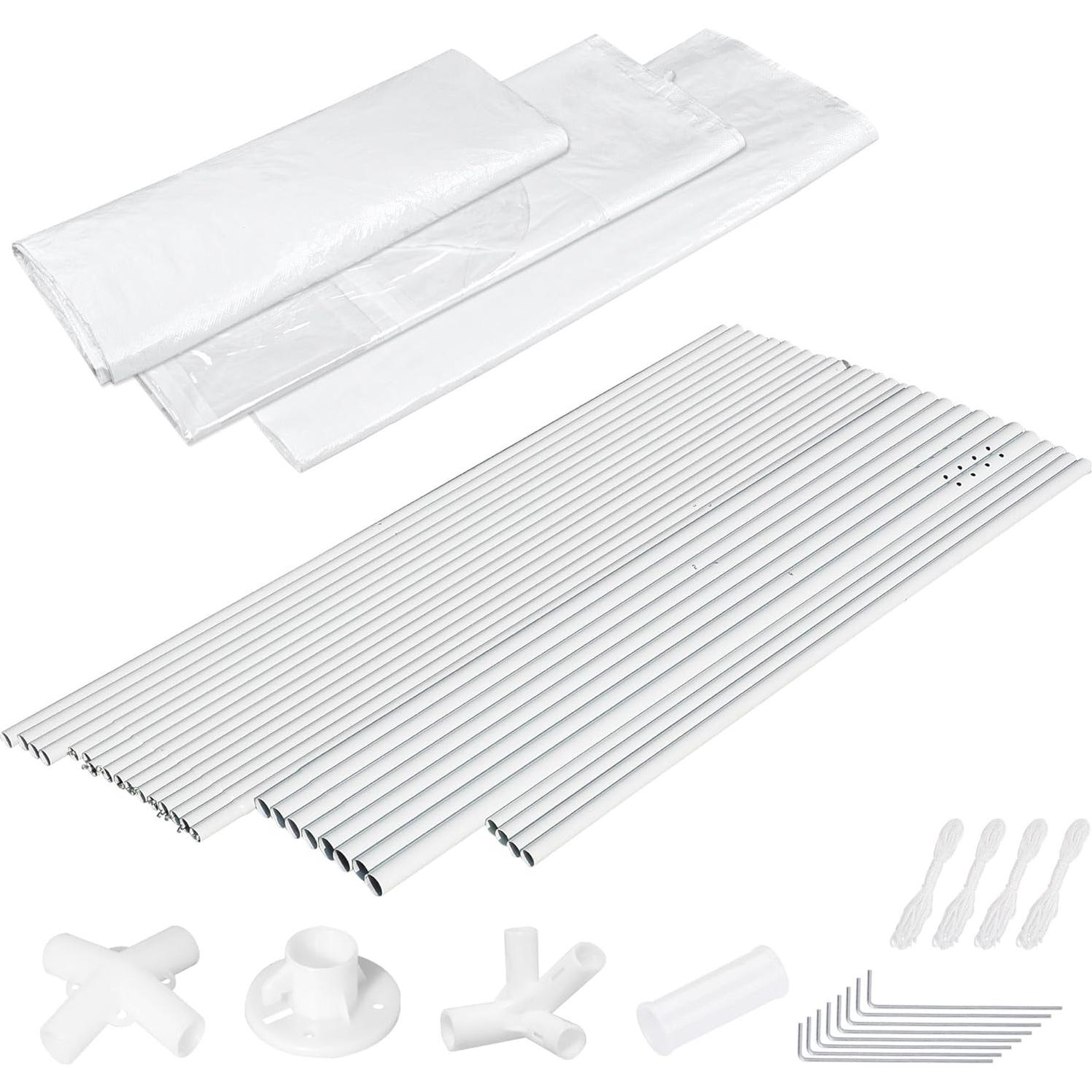 Carpa de Boda Yescom 3.05x3.05 m Blanca con Paredes Removibles