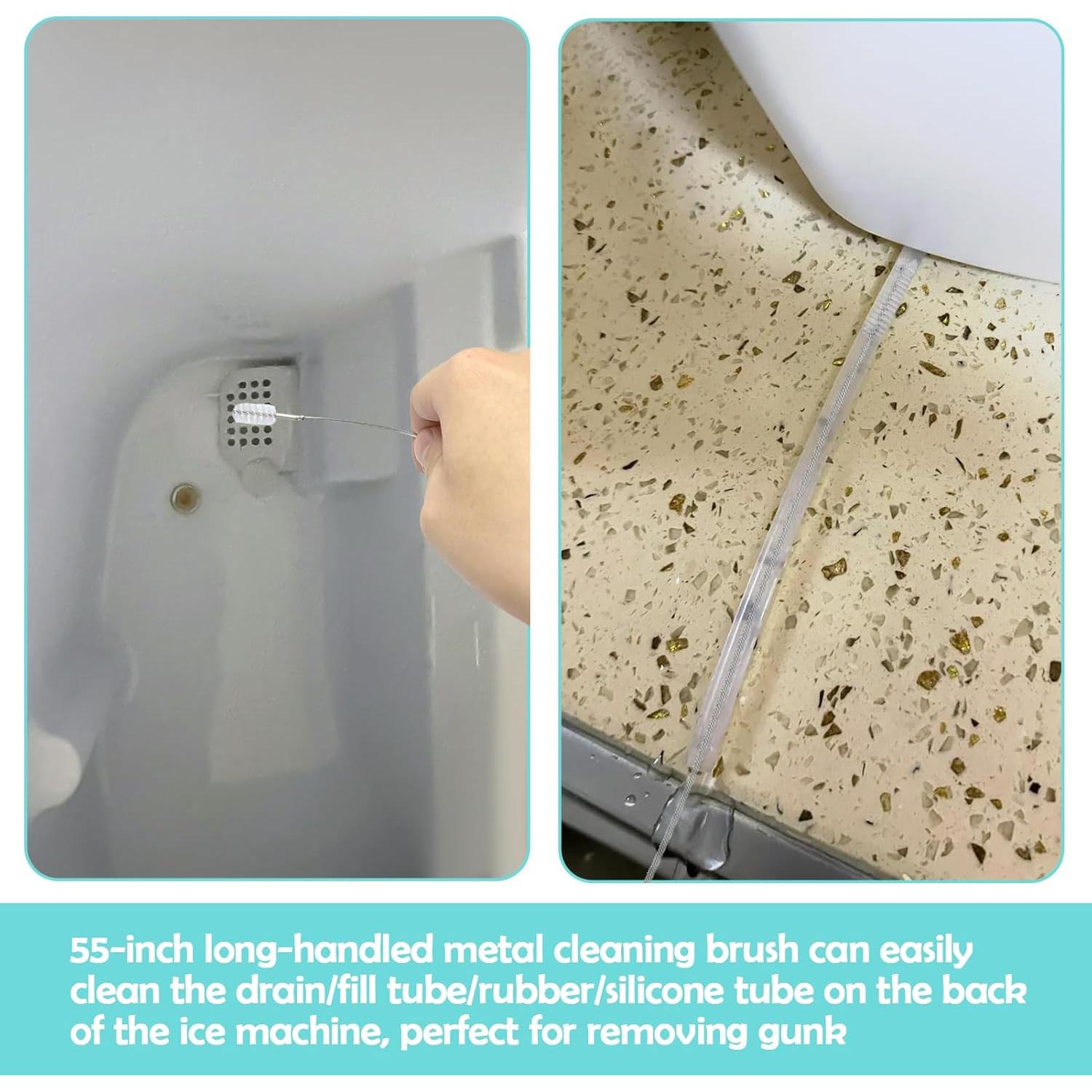 Juego de Cepillos de Limpieza Palksky para Máquinas de Hielo