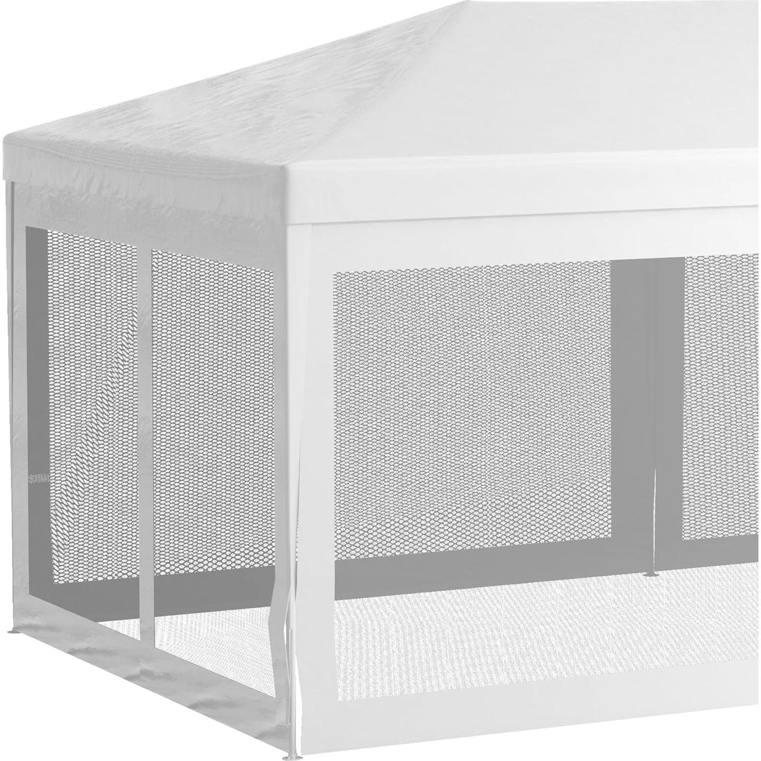 Carpa de Fiesta 5.84 m x 2.95 m SeeTruth con Paredes Removibles