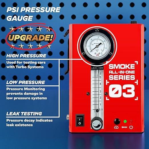 Probador de Fugas Automotriz AutoLine Pro Modelo 03 - 5L/min