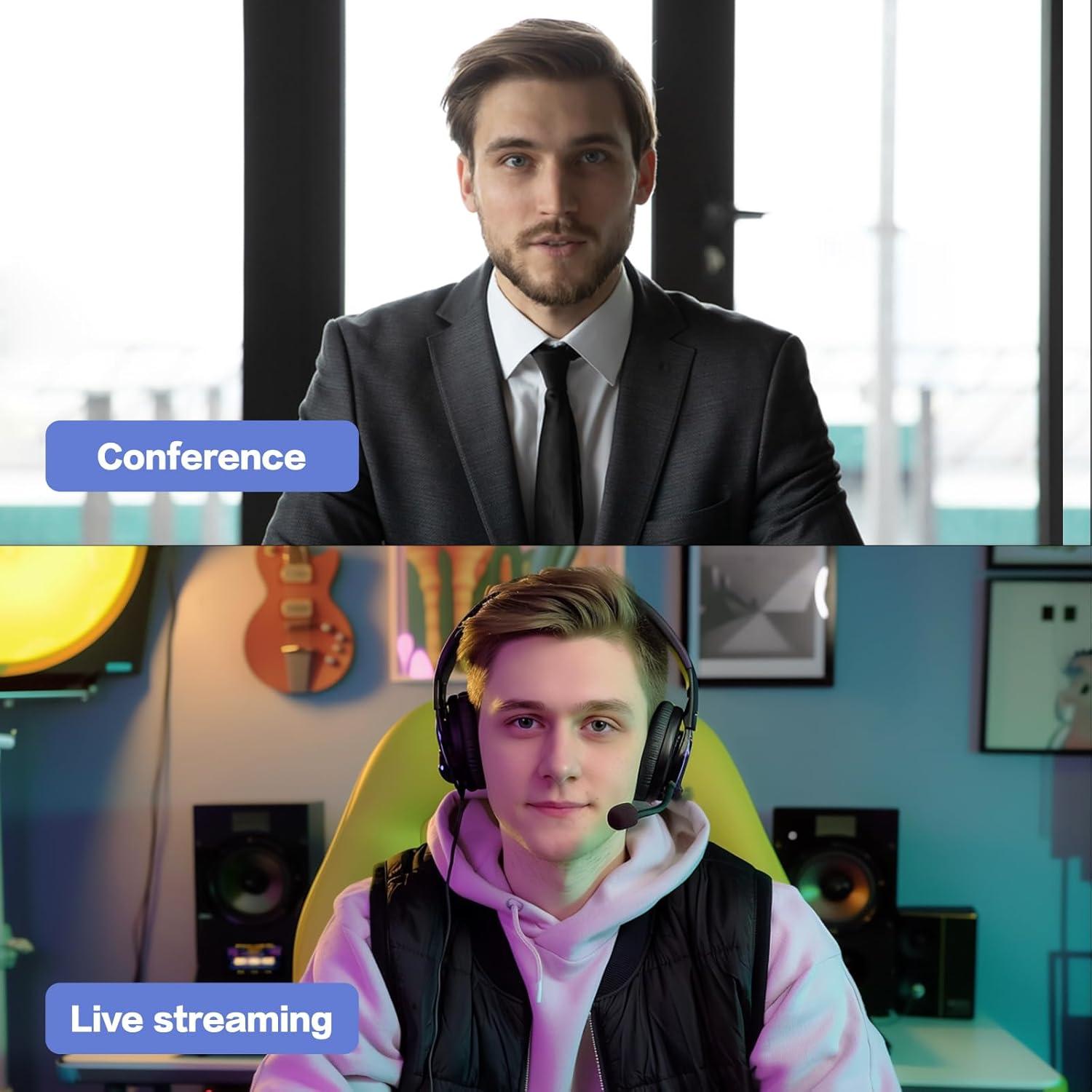 Cámara Web 4K MAXHUB UC W31 USB con Enfoque Automático