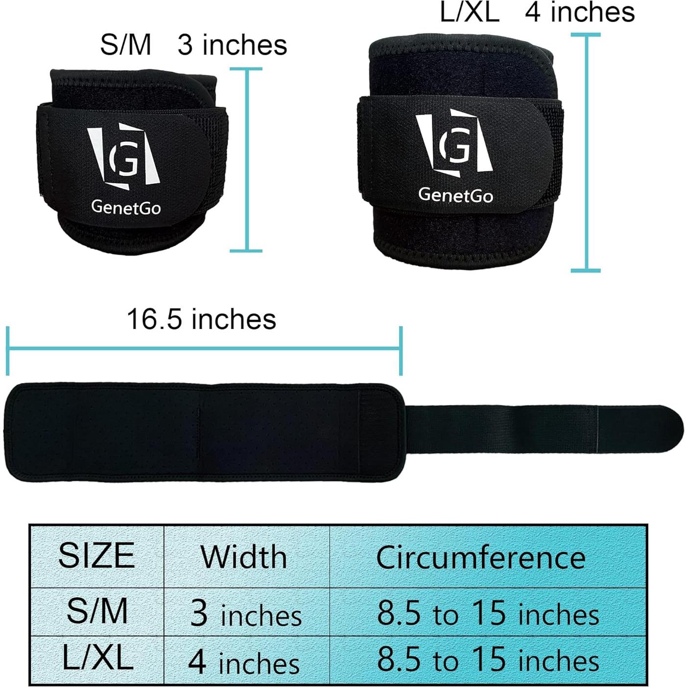 Manga de Compresión GenetGo para Tendinitis de Bíceps y Tríceps