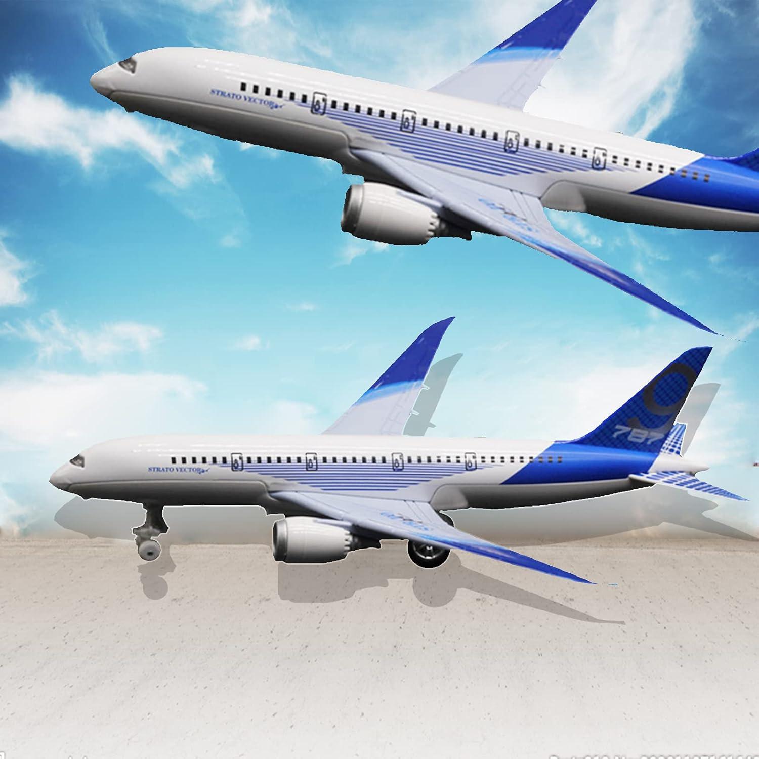 Avián de Juguete OTONOPI 787 Azul con Luces y Sonidos