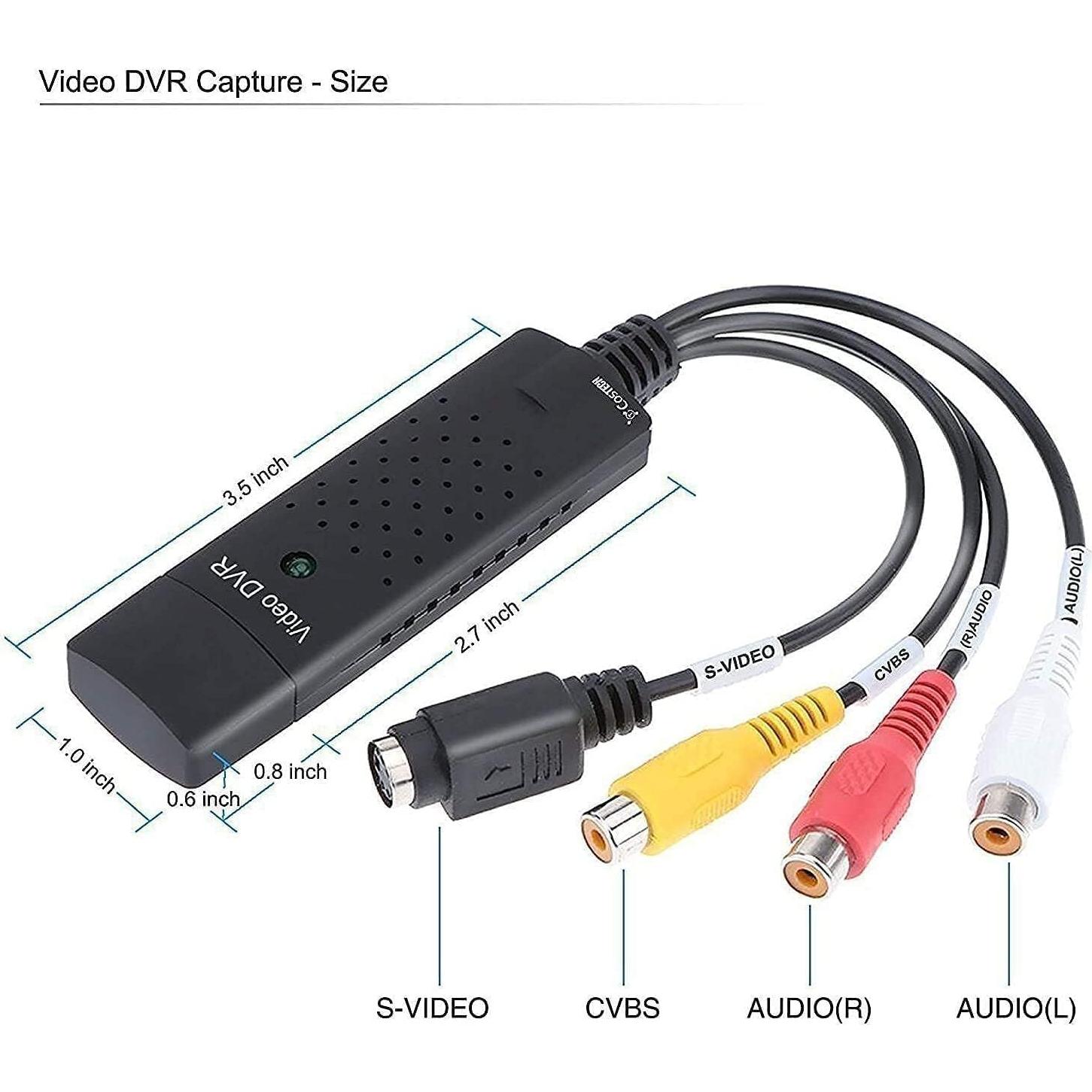 Capturadora de Video VIXLW USB 2.0 4K HDMI a USB C