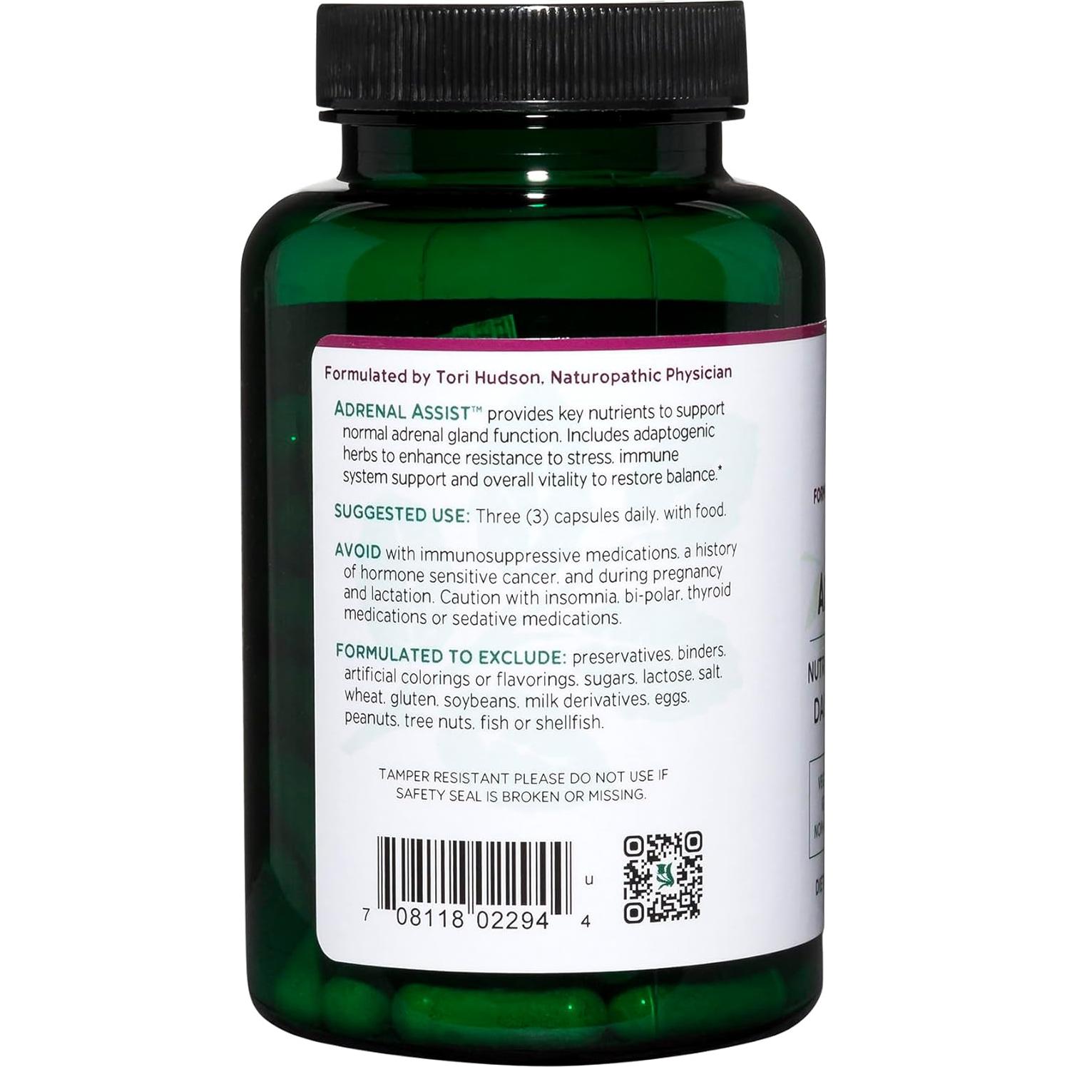 Vitanica Asistente Adrenal Vegano 90 Cápsulas Soporte Estrés