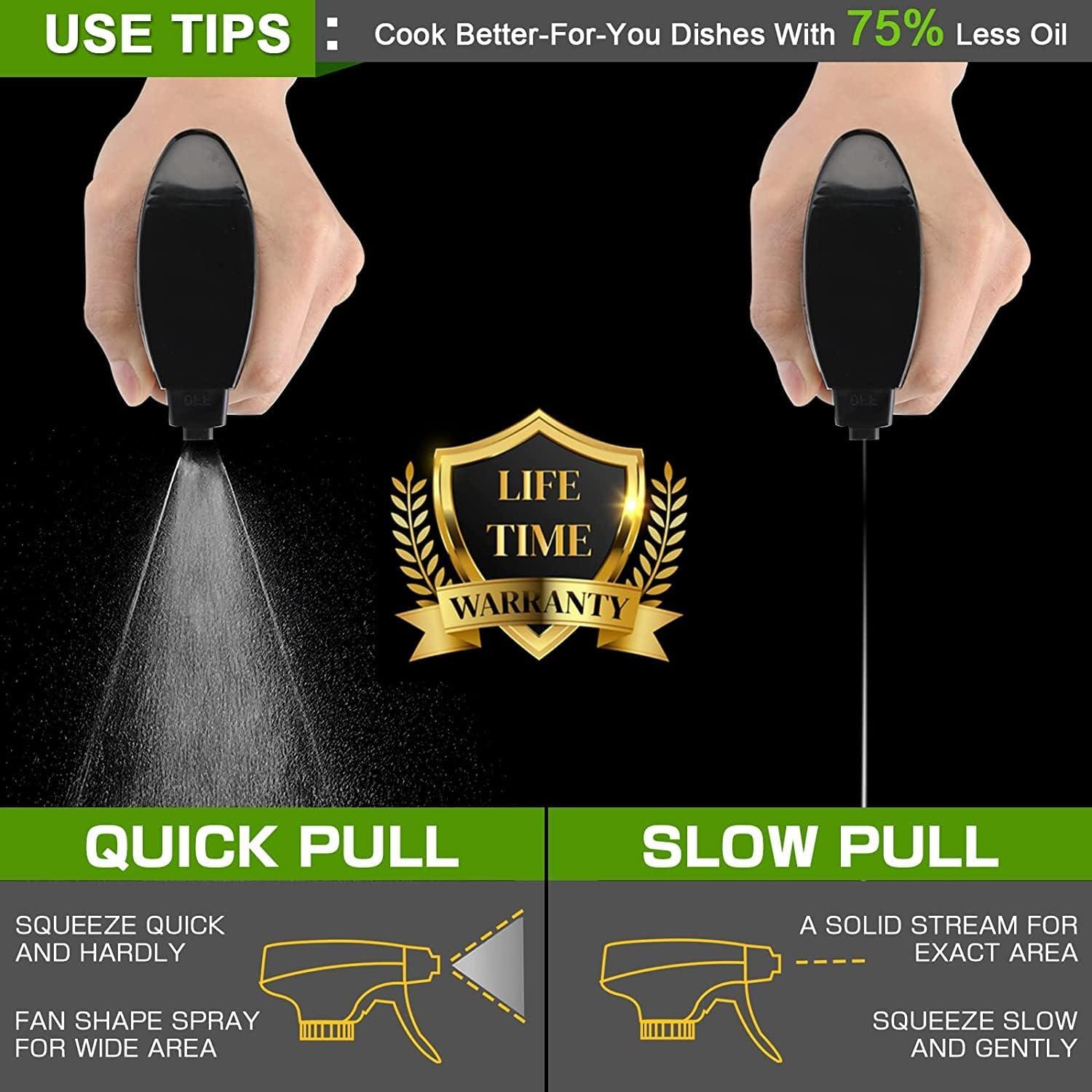 Rociador de Aceite Reutilizable MJDFS 280ml Azul para Cocina