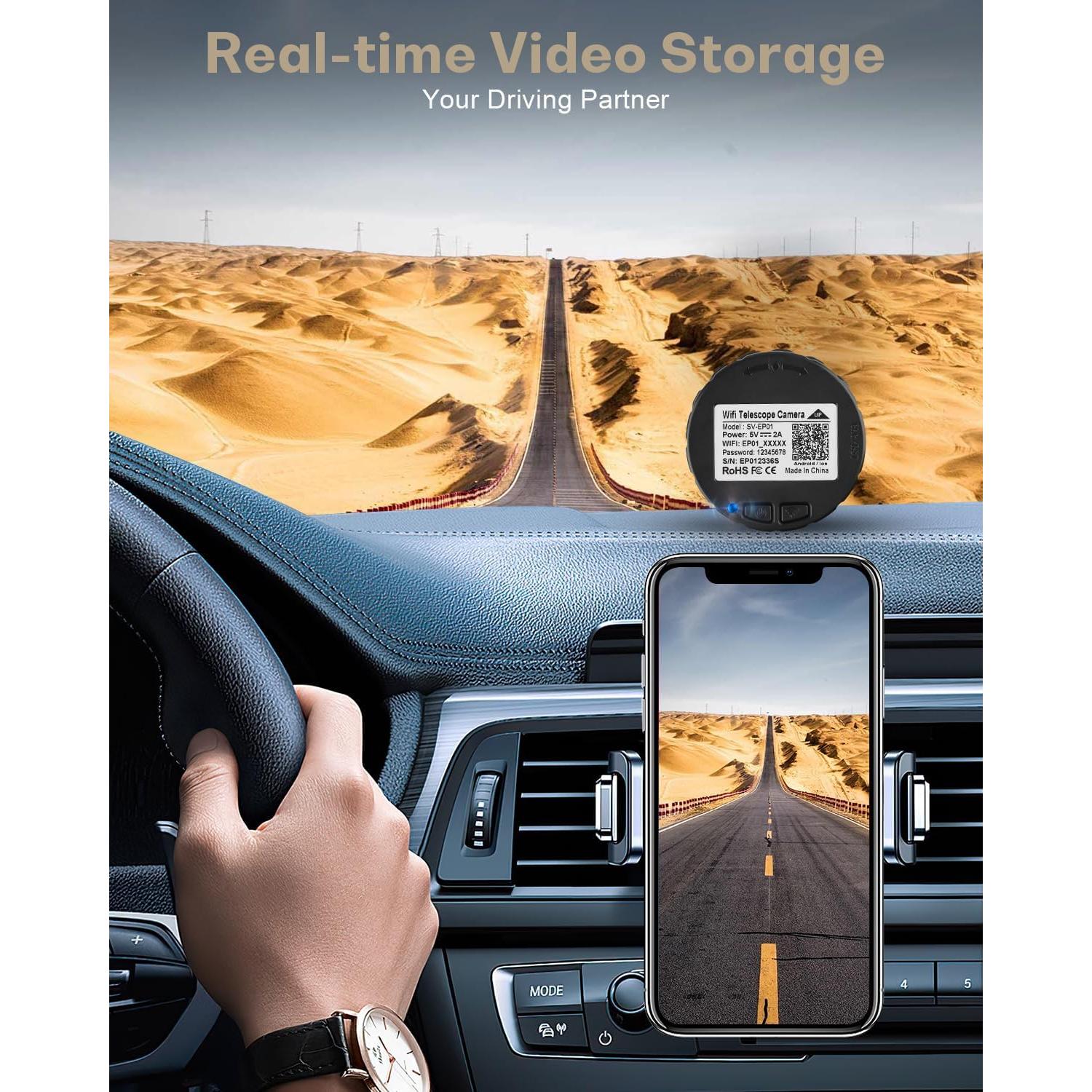 Cámara de Ocular WiFi dgtenk EP907 4MP para Telescopios