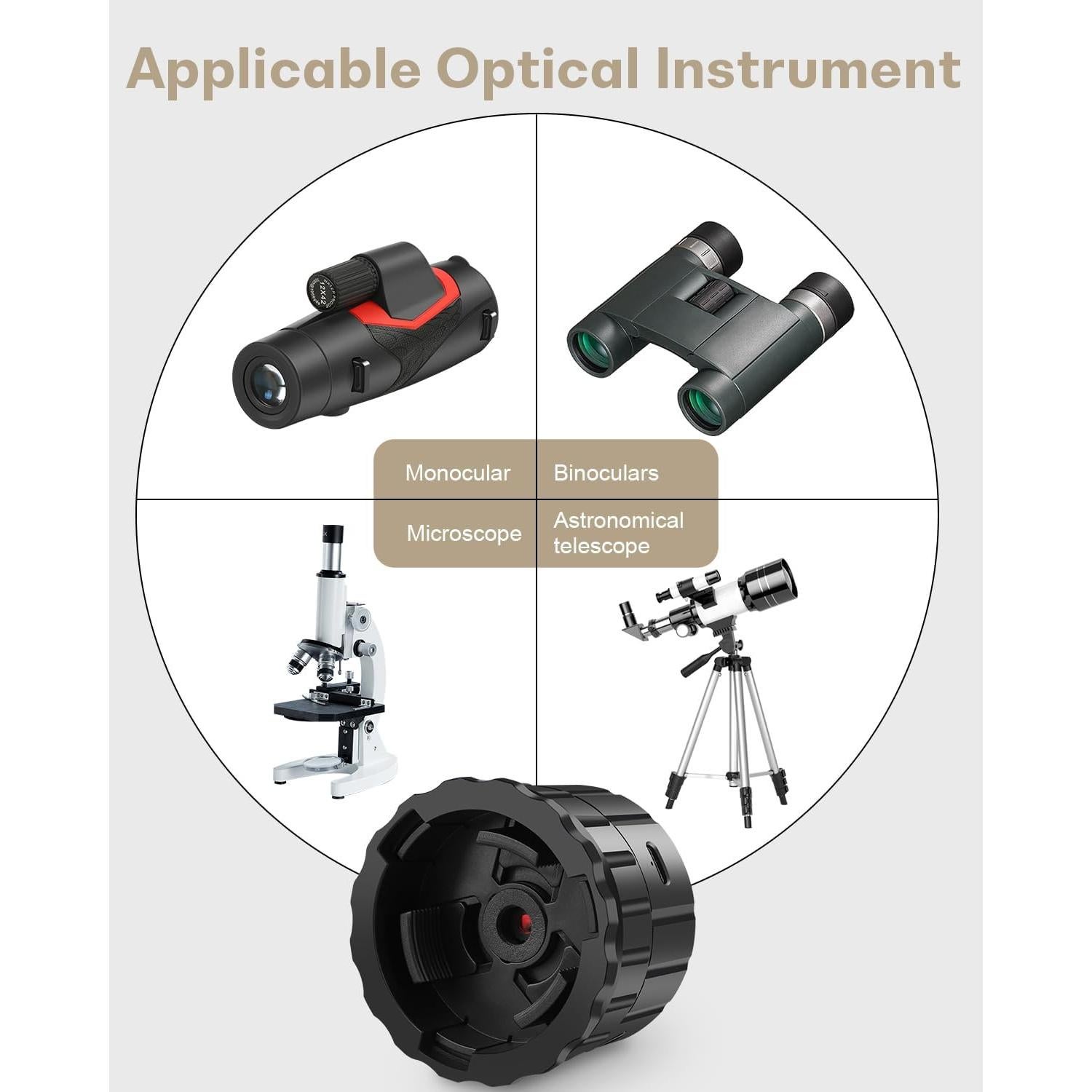 Cámara de Ocular WiFi dgtenk EP907 4MP para Telescopios