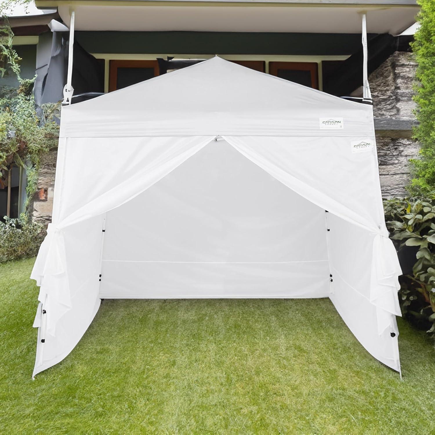 Paredes Laterales Carpa Caravan V-Series 3.66 x 3.66 m Blancas