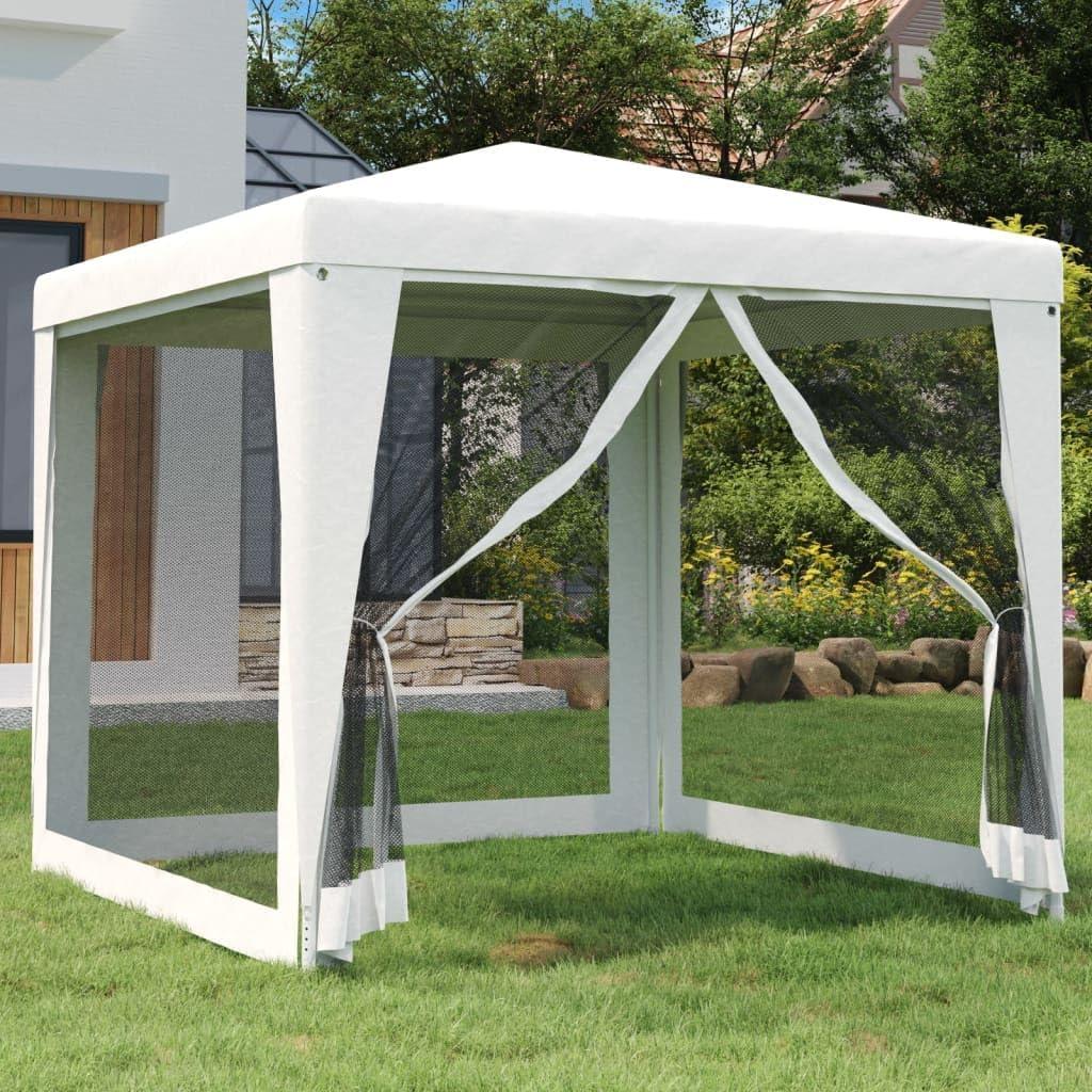 Carpa de Fiesta GeoHome 2.5x2.5m con Paredes de Malla