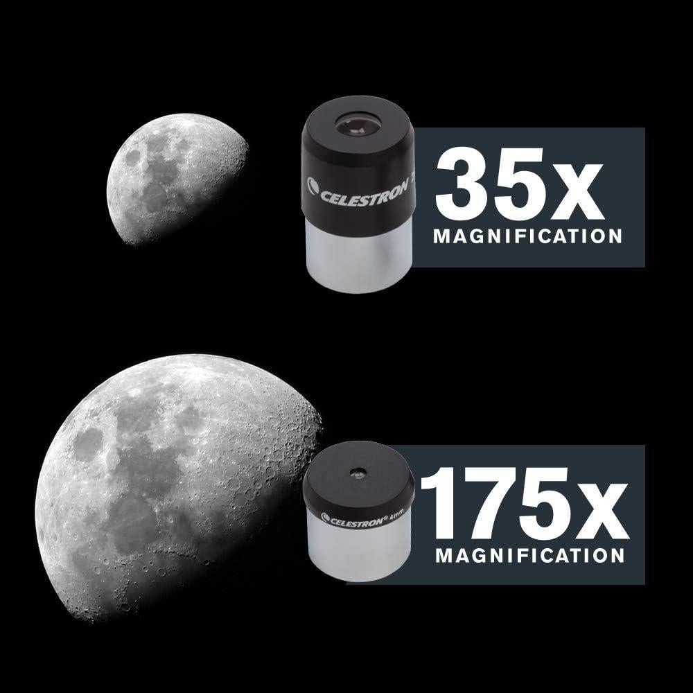 Celestron - PowerSeeker 60AZ Telescope - Manual Alt-Azimuth Telescope for Beginners - Compact and Portable - Bonus Astronomy Software Package - 60mm Aperture