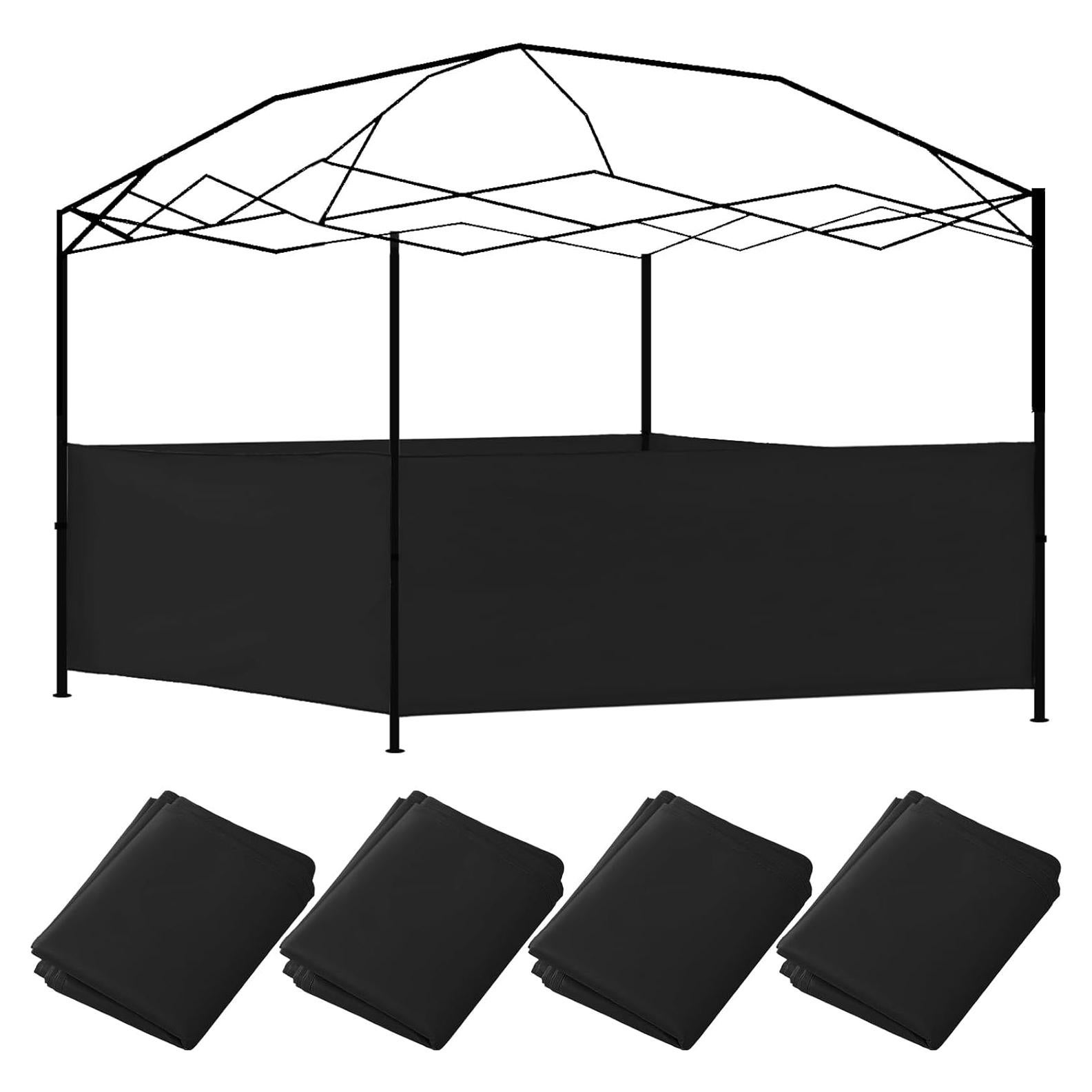 4 Paredes Laterales de Carpa Vincreem 2.96x0.95m Impermeables