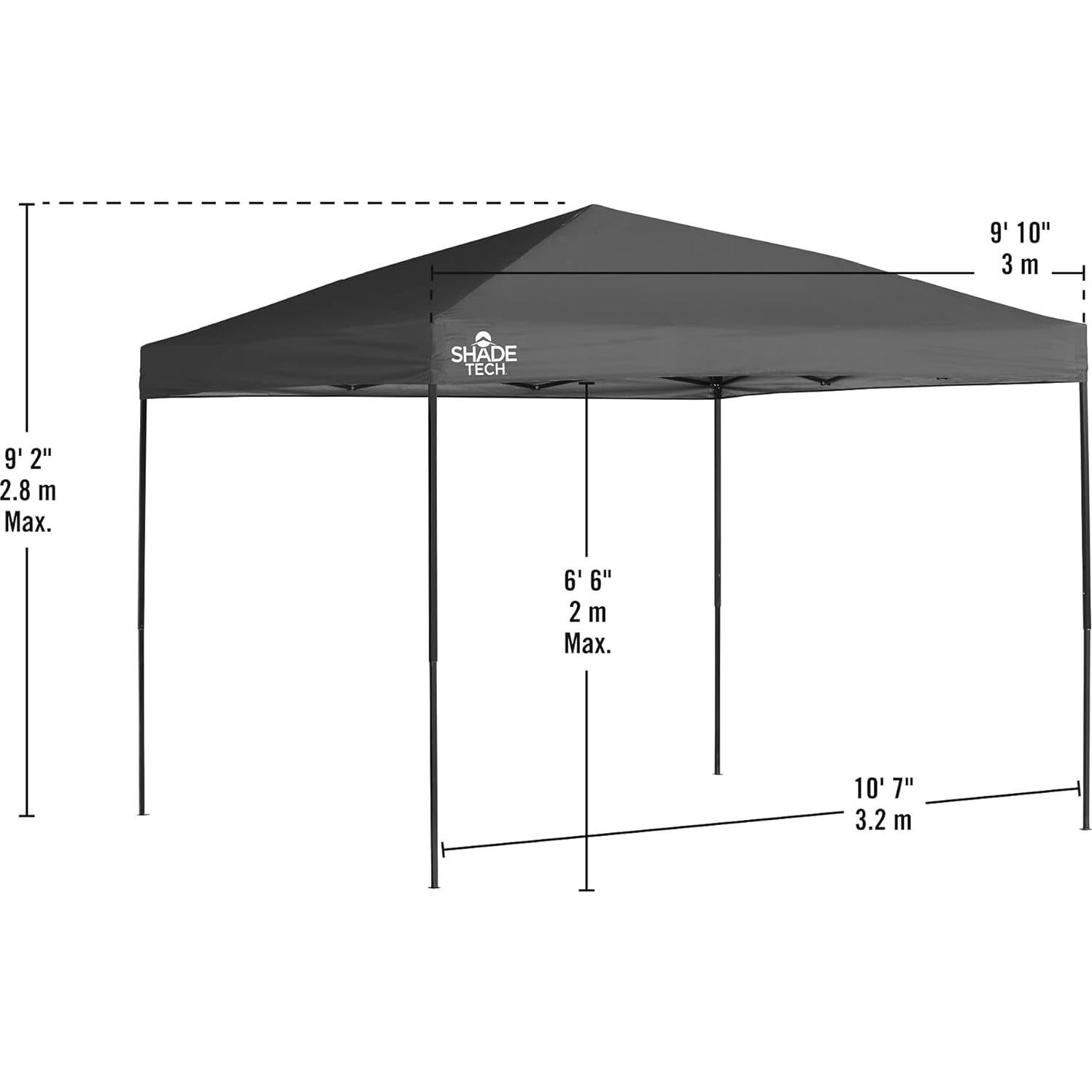 Shade Tech II ST100 10'x10' Instant Canopy