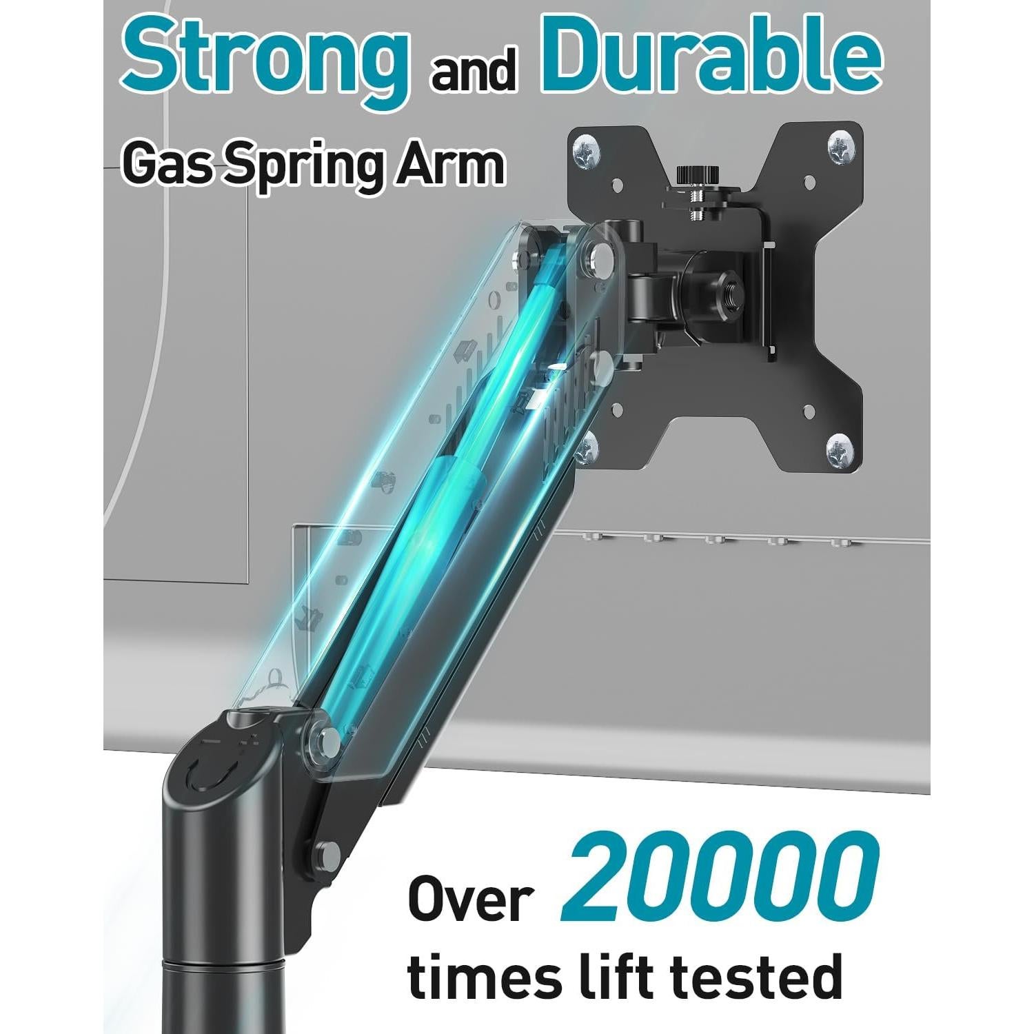 Soporte de Escritorio para Monitor MOUNT PRO 13-32" Negro