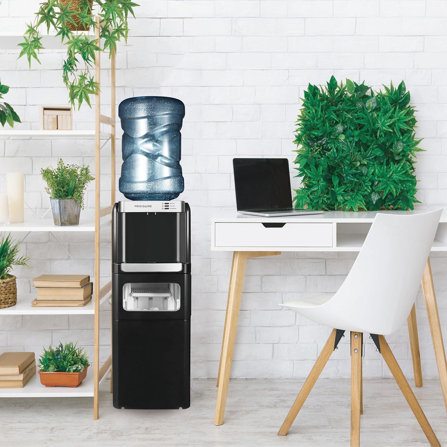 Máquina de Hielo y Agua Frigidaire 3 en 1 - Dispensador 5 Galones