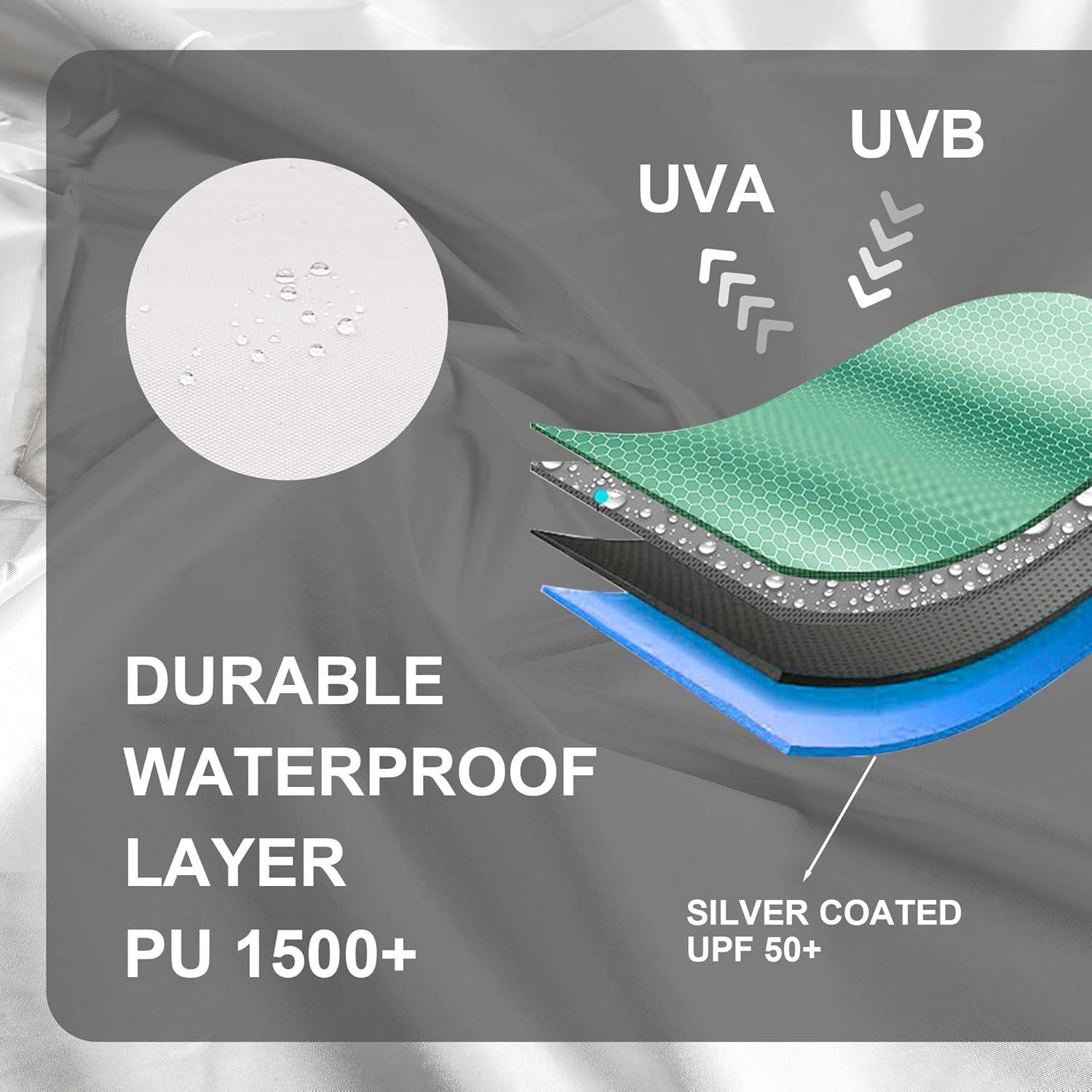 Pared Lateral Carpa 5x5 LUMA SHADES Beige Impermeable UV