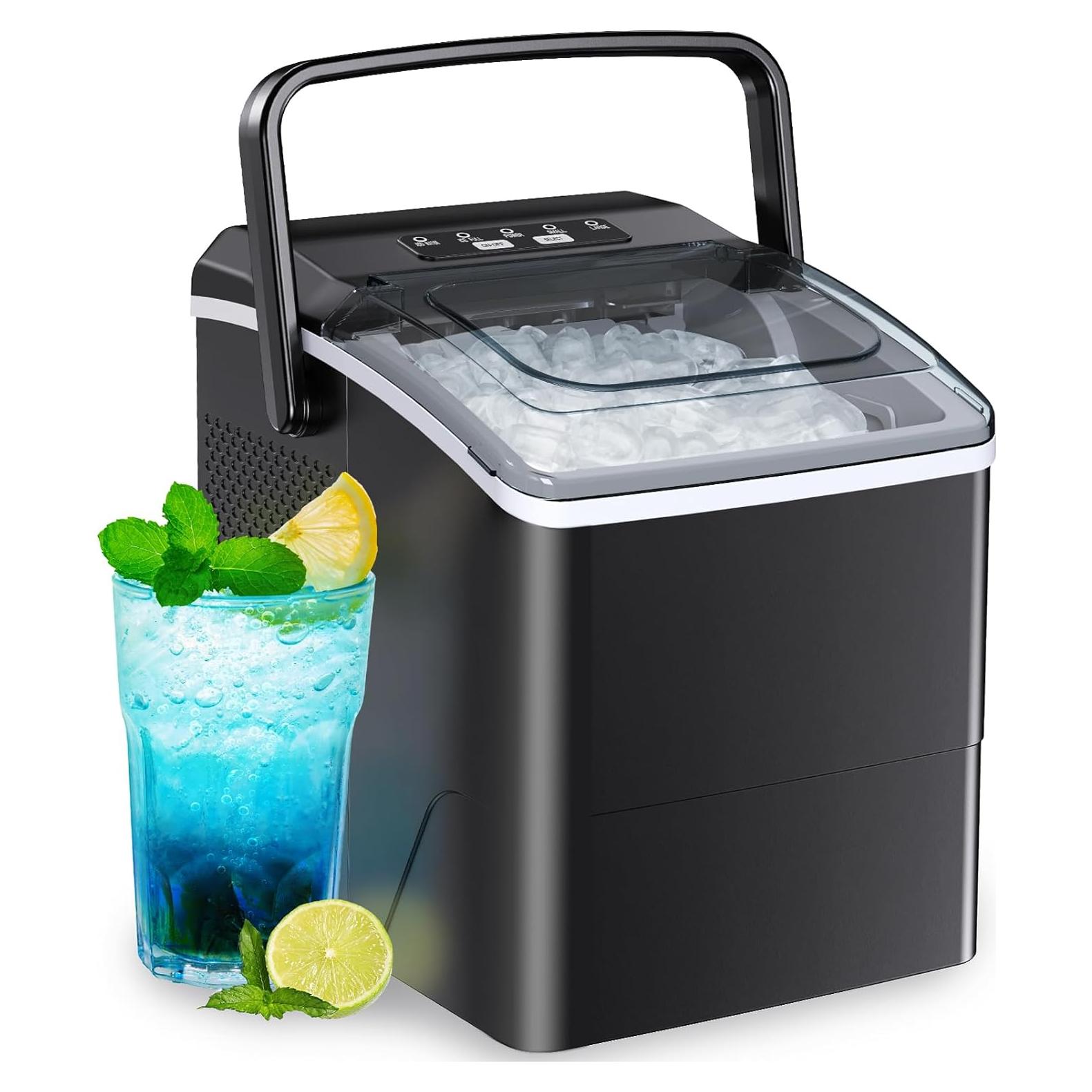 Máquina de Hielo Bebisuny 9 Cubos en 6 Minutos 11,79 kg