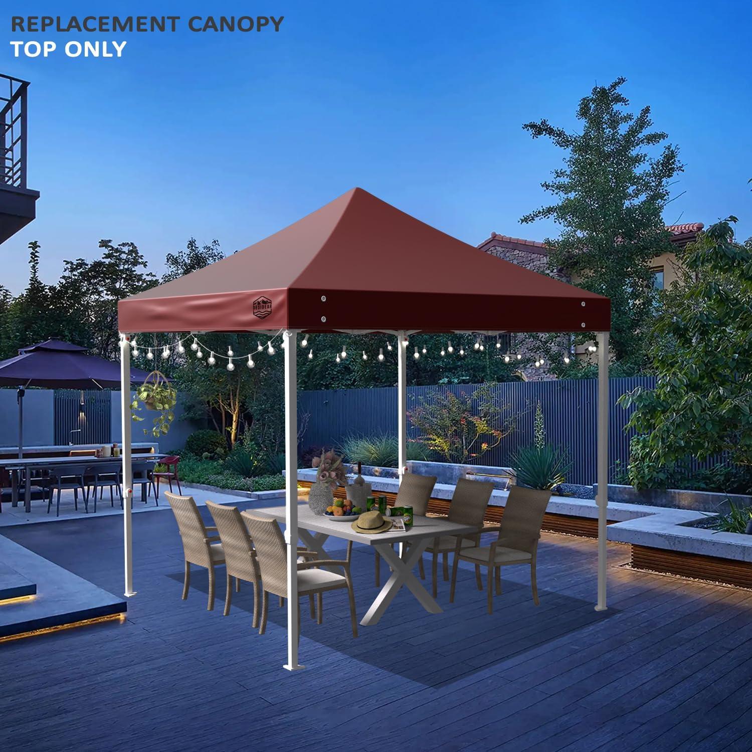 Techo de Reemplazo Carpa Plegable Morikoro 3x3m Impermeable